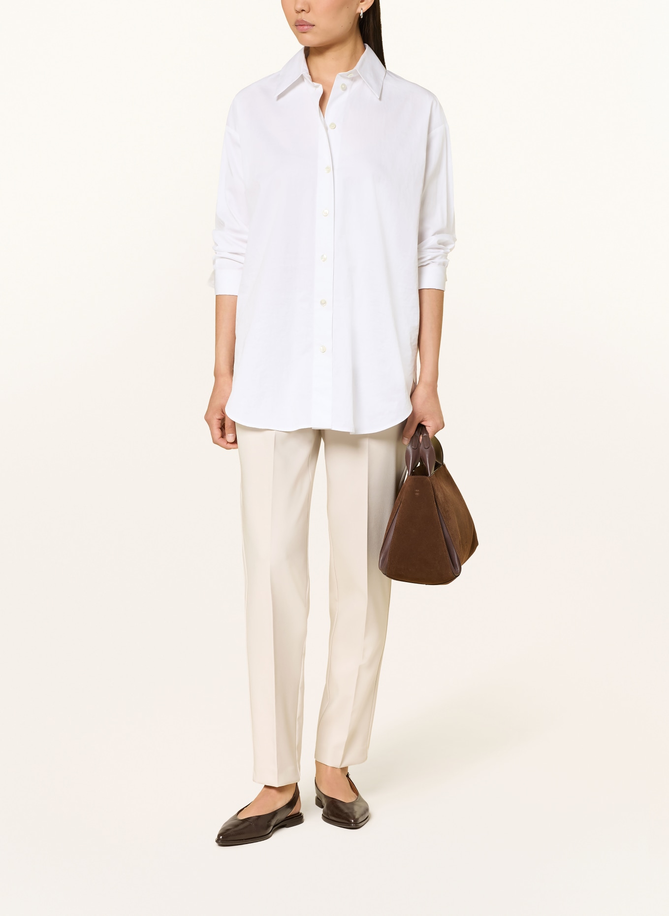 Betty Barclay Trousers: BEIGE