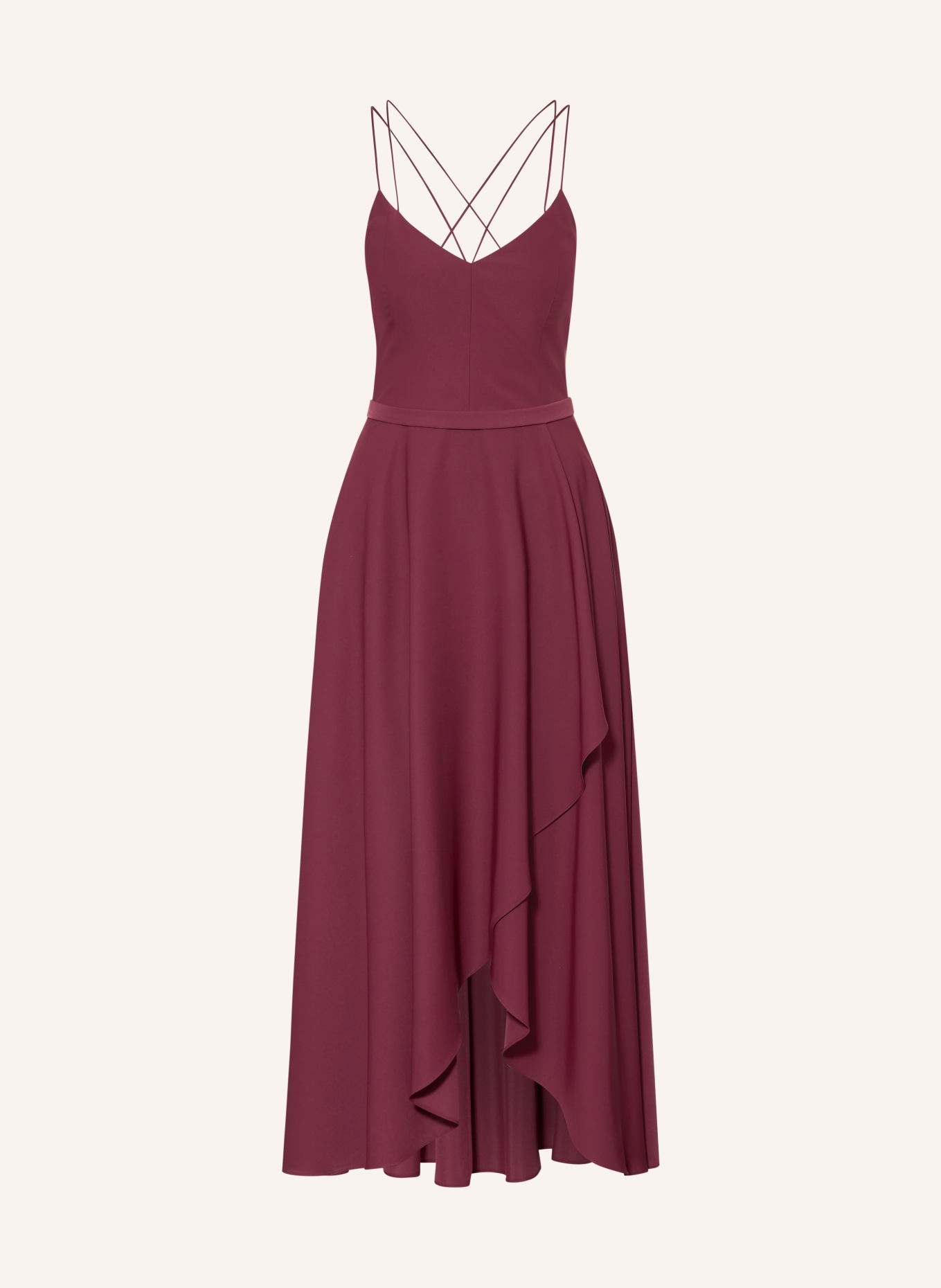 VM Vera Mont Abendkleid: DUNKELROT