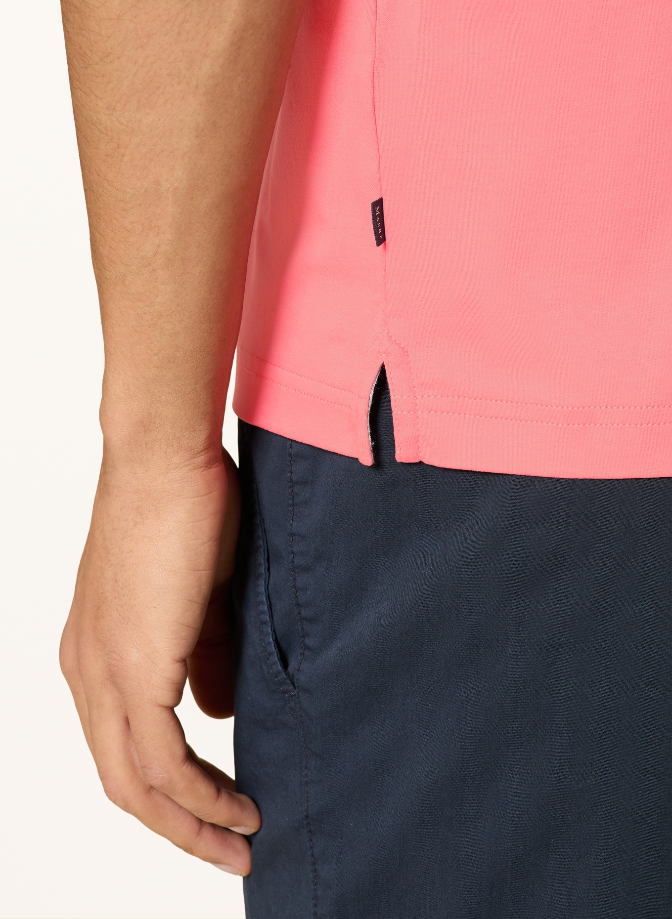 MAERZ MUENCHEN Jersey-Poloshirt: HELLROT