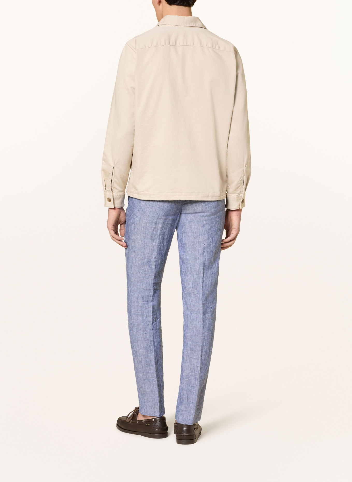 HILTL Chino Extra Slim Fit: BLAU