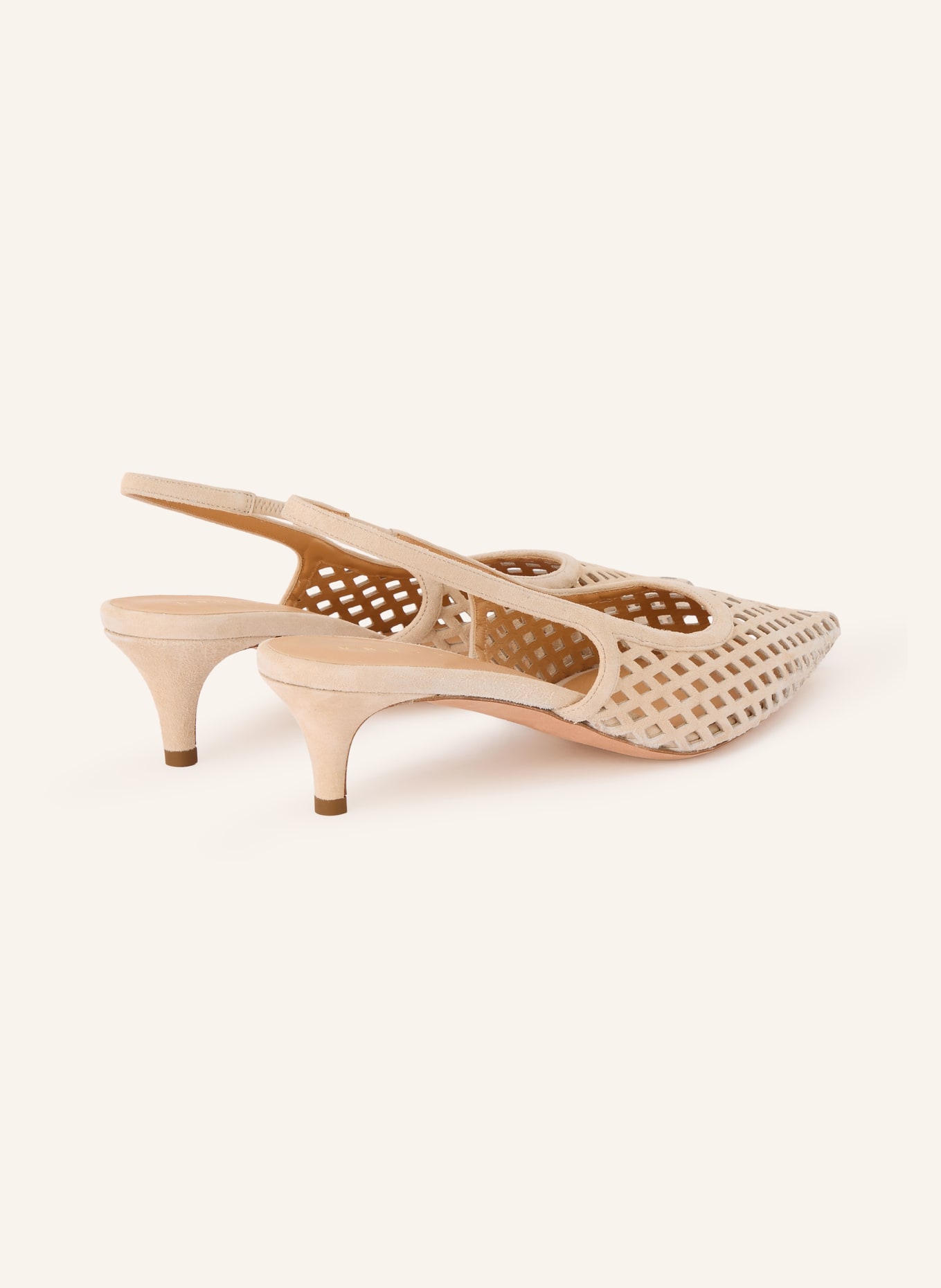 UNÜTZER Slingpumps: ECRU