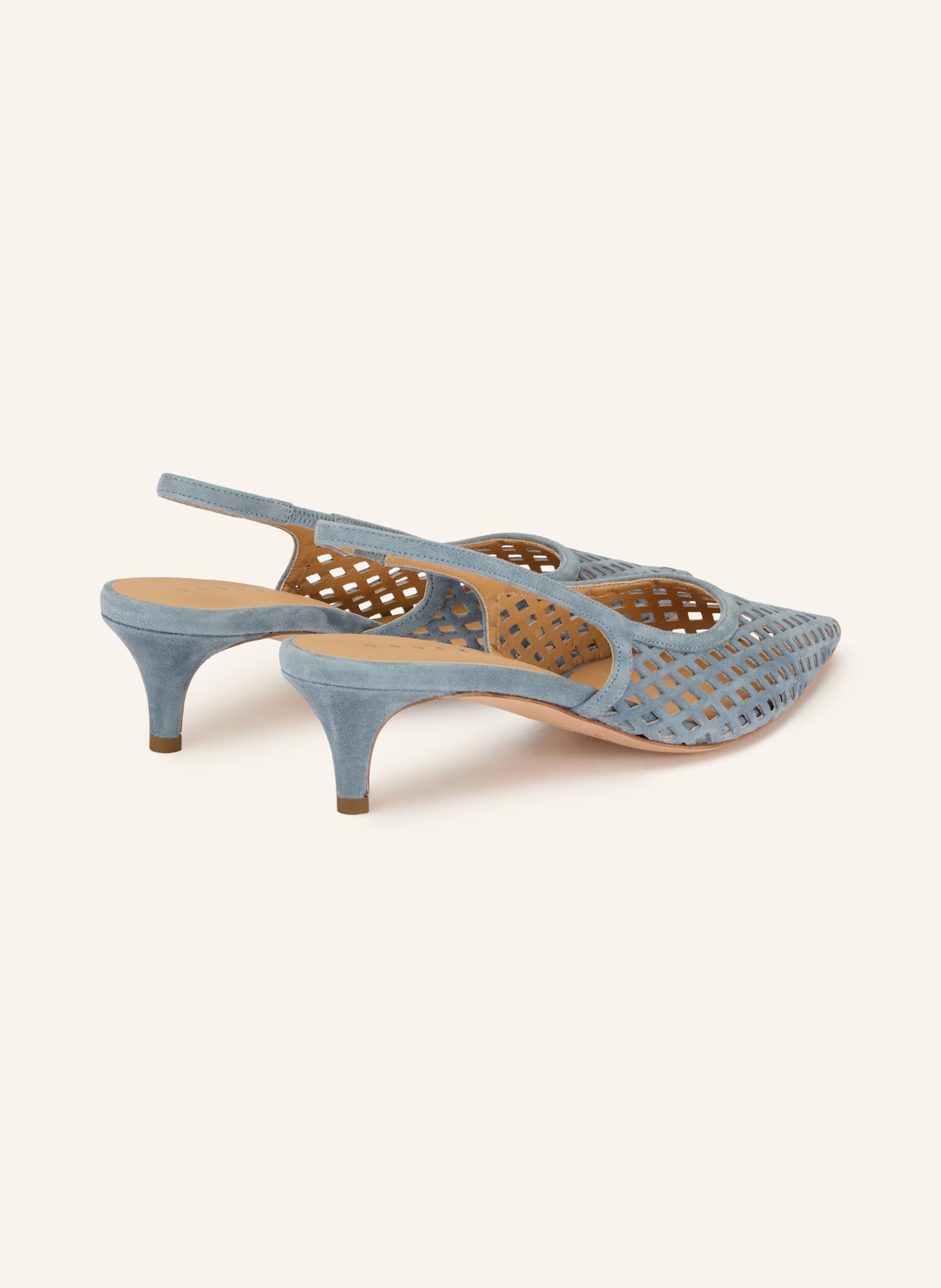 UNÜTZER Slingpumps: HELLBLAU