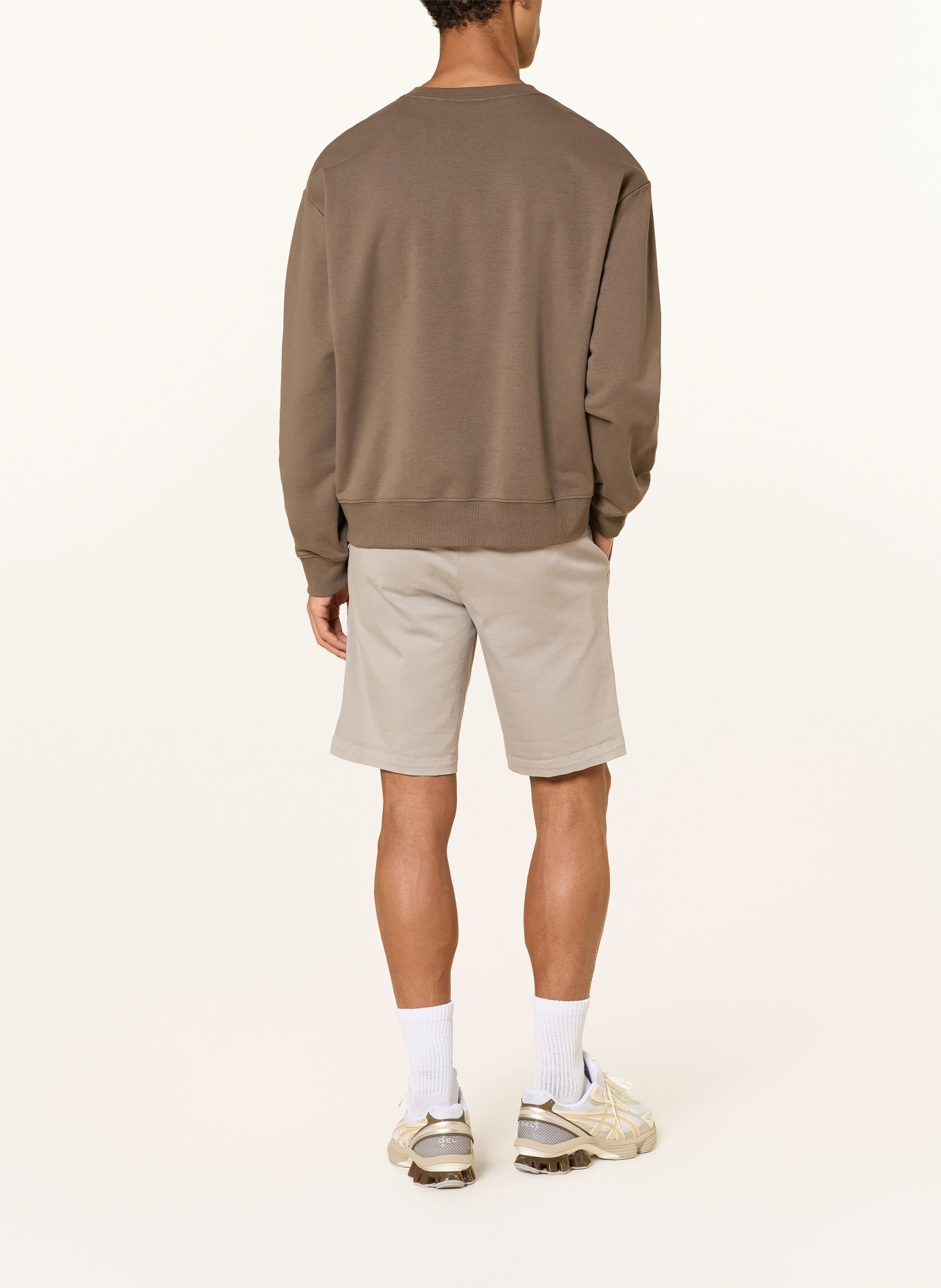 REPLAY Jeansshorts BENNI Regular Fit: GRAU