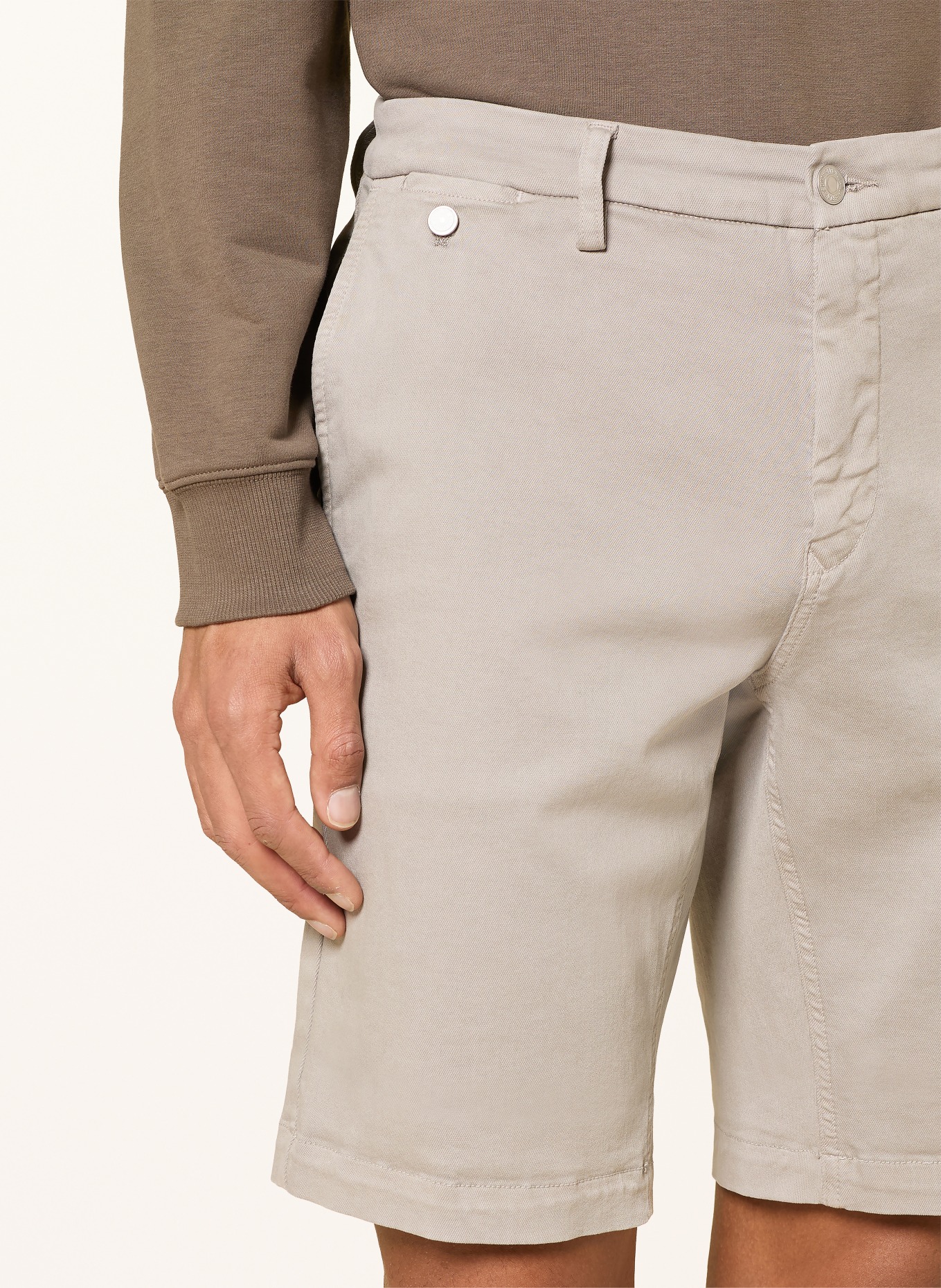 REPLAY Jeansshorts BENNI Regular Fit: GRAU