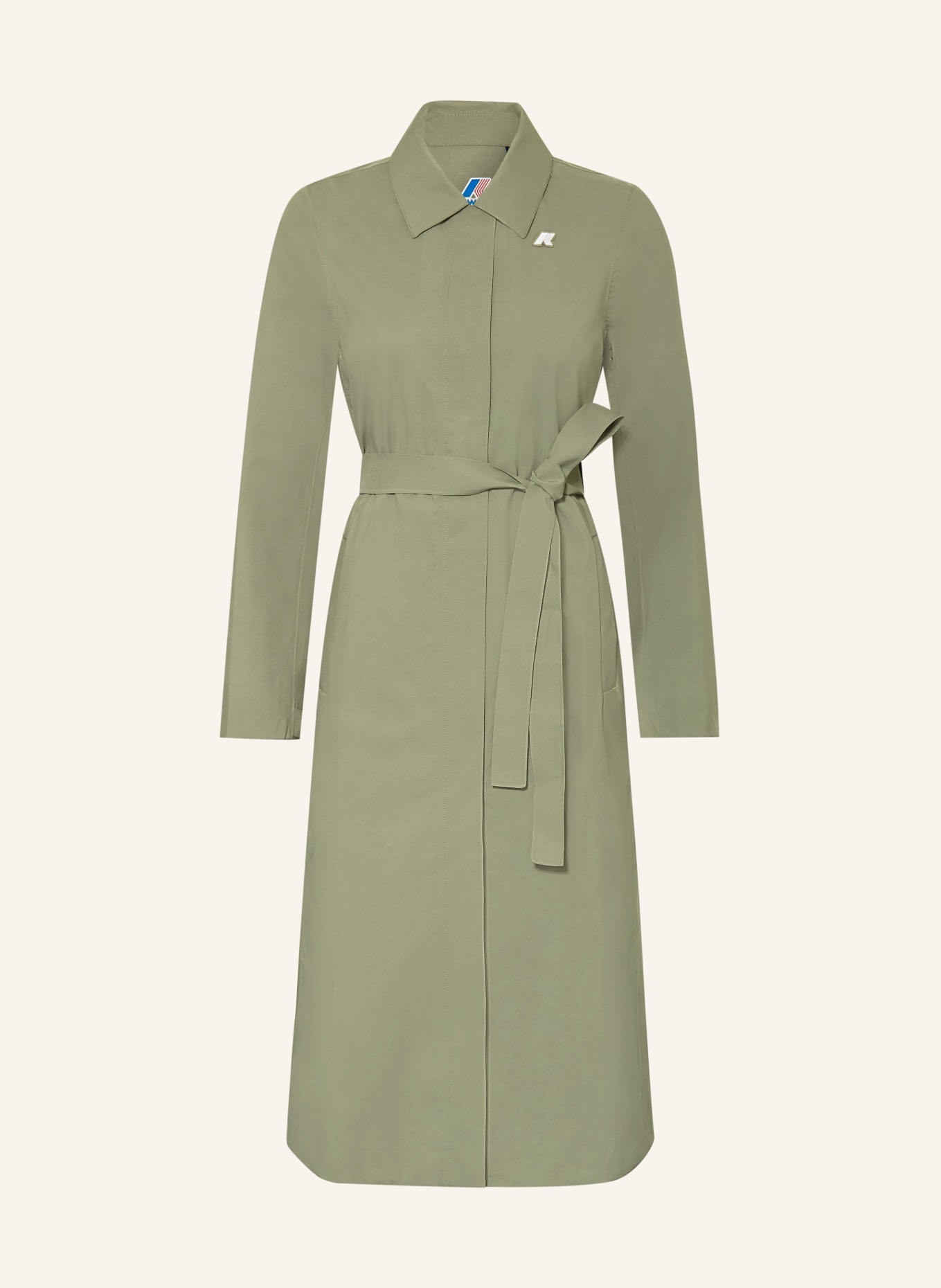 K-WAY Veste longue BARBRA: OLIVE