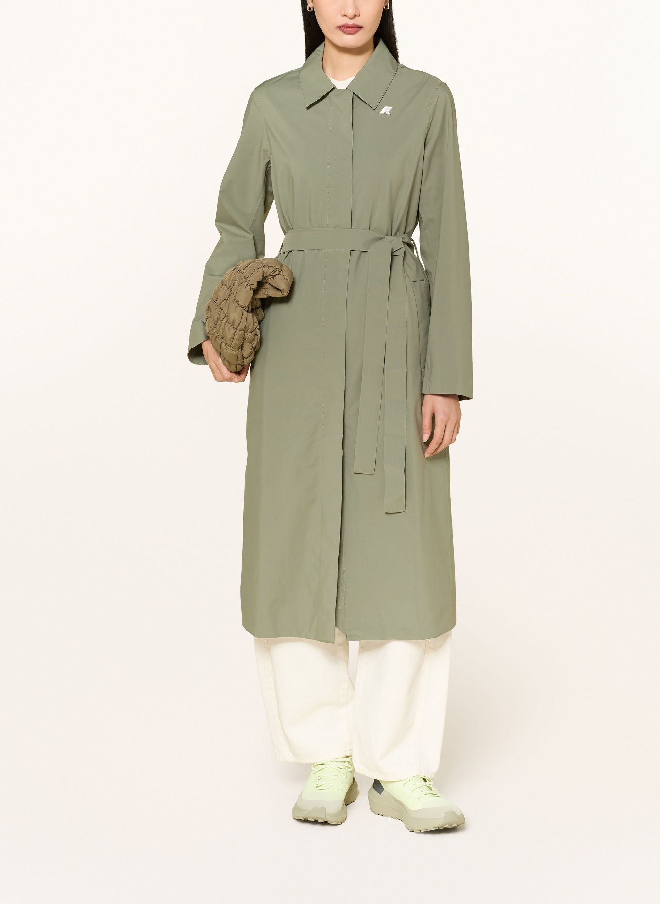 K-WAY Veste longue BARBRA: OLIVE