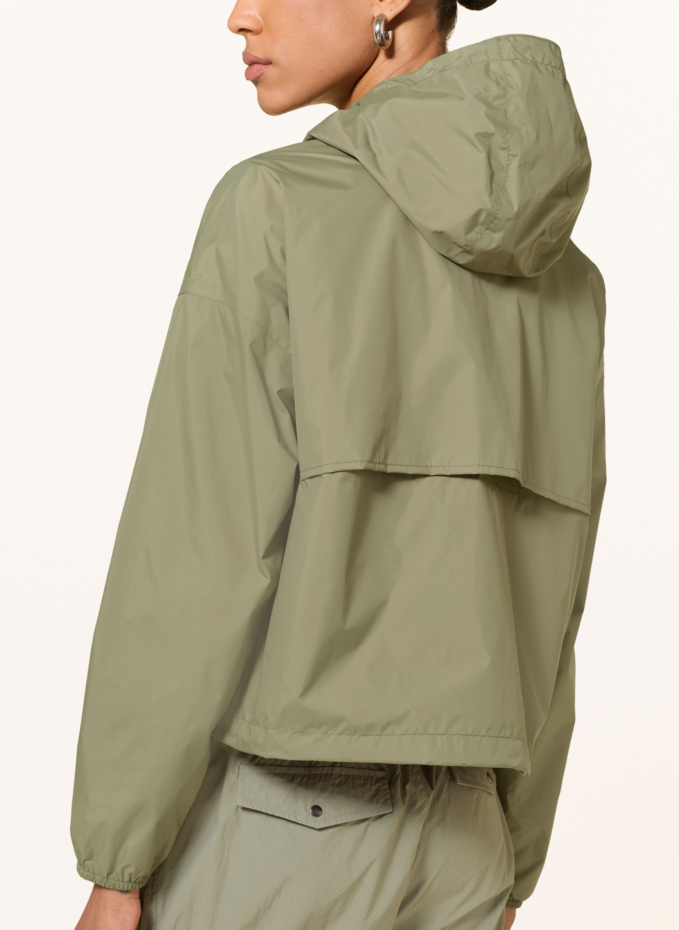 K-WAY Jacke LAURETTE zum Wenden: OLIV / ROSA