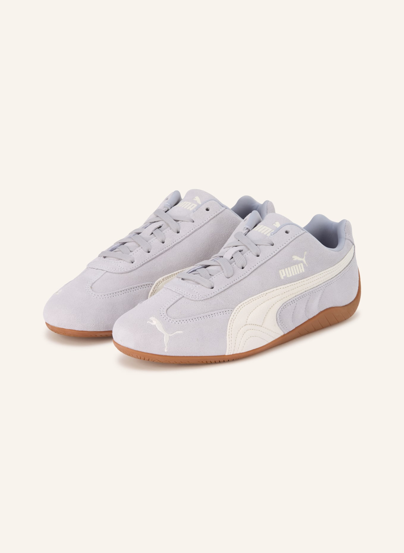 PUMA SPEEDCAT OG sneakers: LIGHT GRAY / WHITE