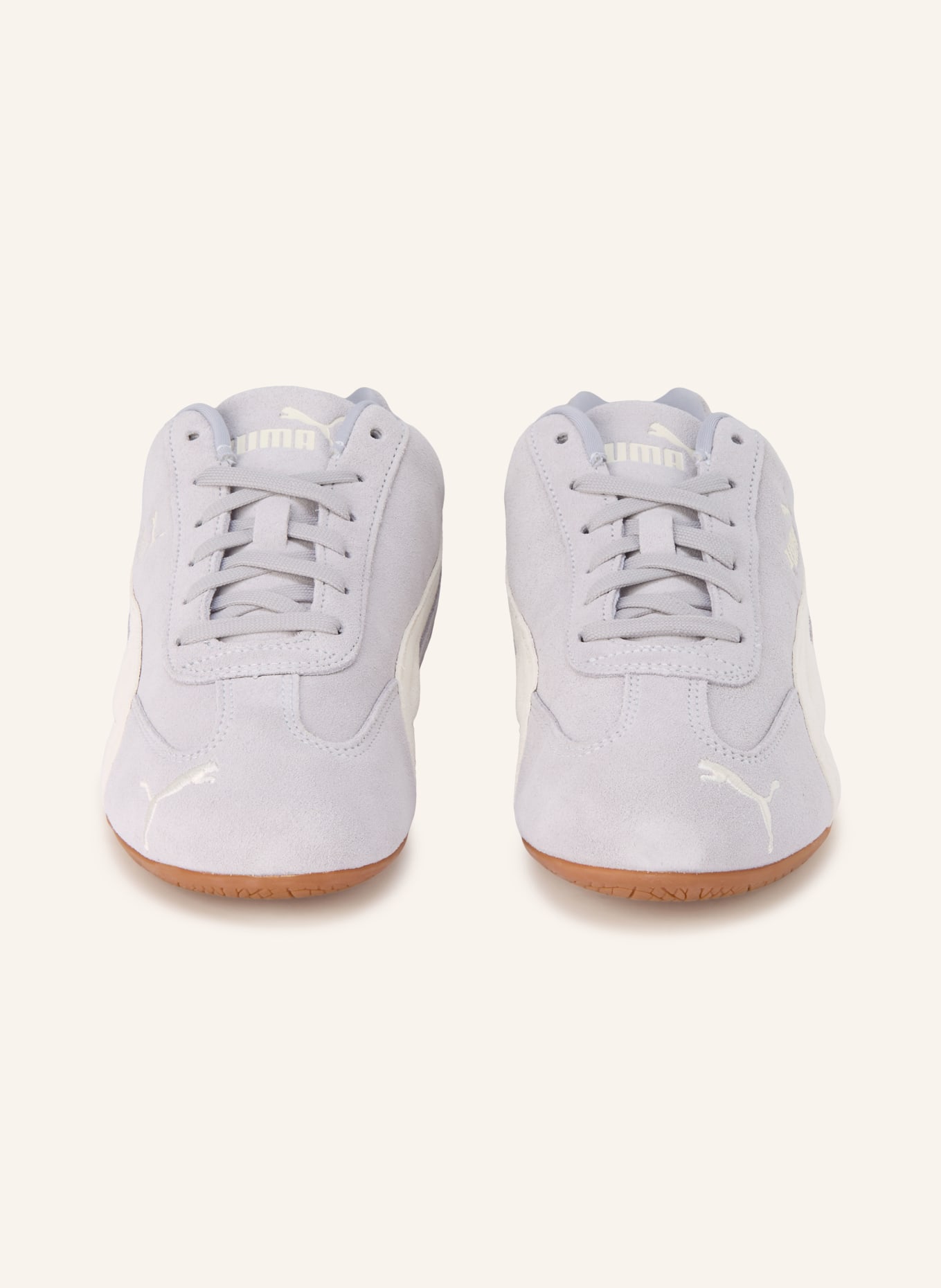 PUMA SPEEDCAT OG sneakers: LIGHT GRAY / WHITE