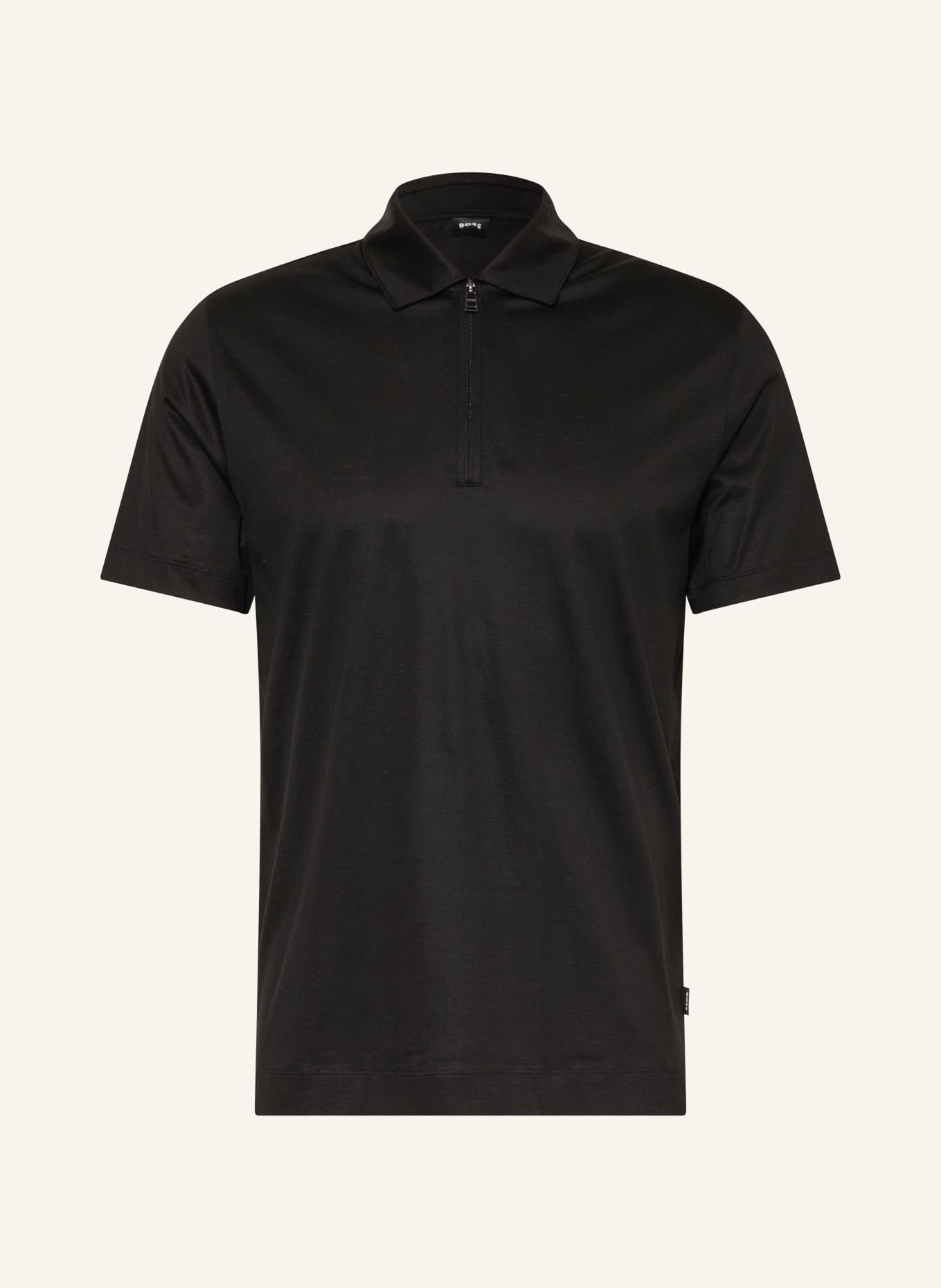 BOSS Jersey-Poloshirt PARAS: SCHWARZ
