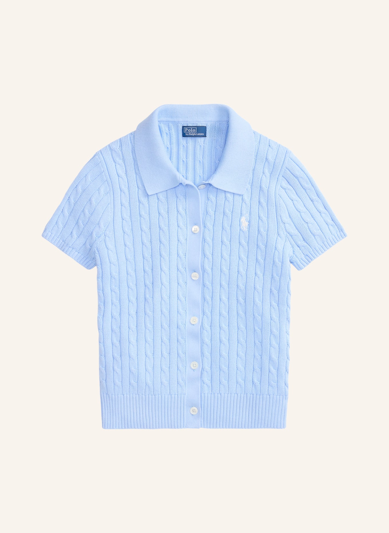 POLO RALPH LAUREN Koszulka polo z dzianiny: JASNONIEBIESKI