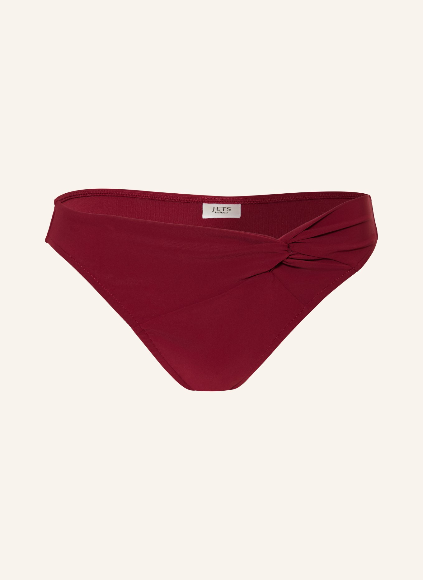 JETS Australia Bikini basique JETSET: ROUGE FONCÉ