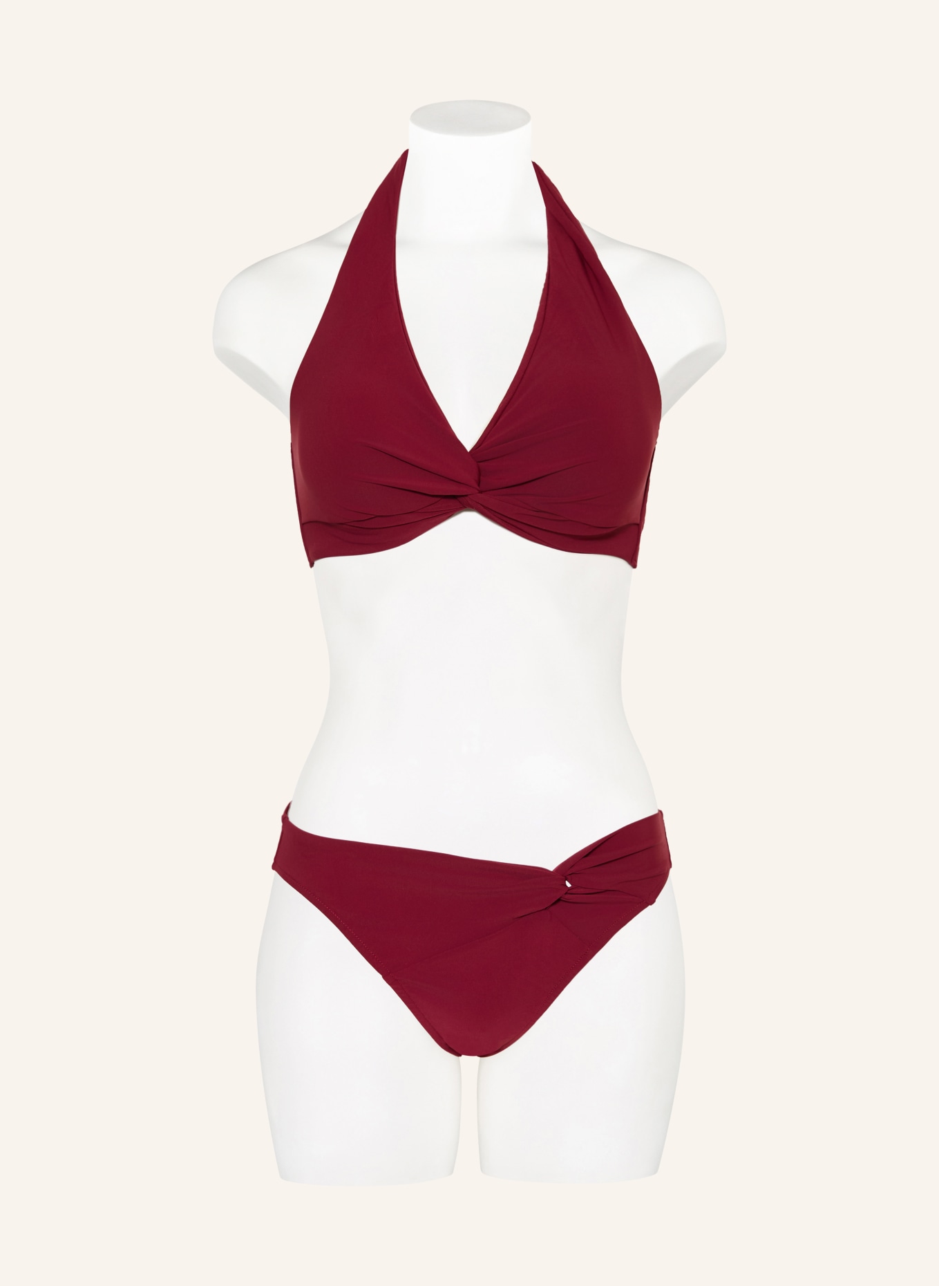 JETS Australia Bikini basique JETSET: ROUGE FONCÉ