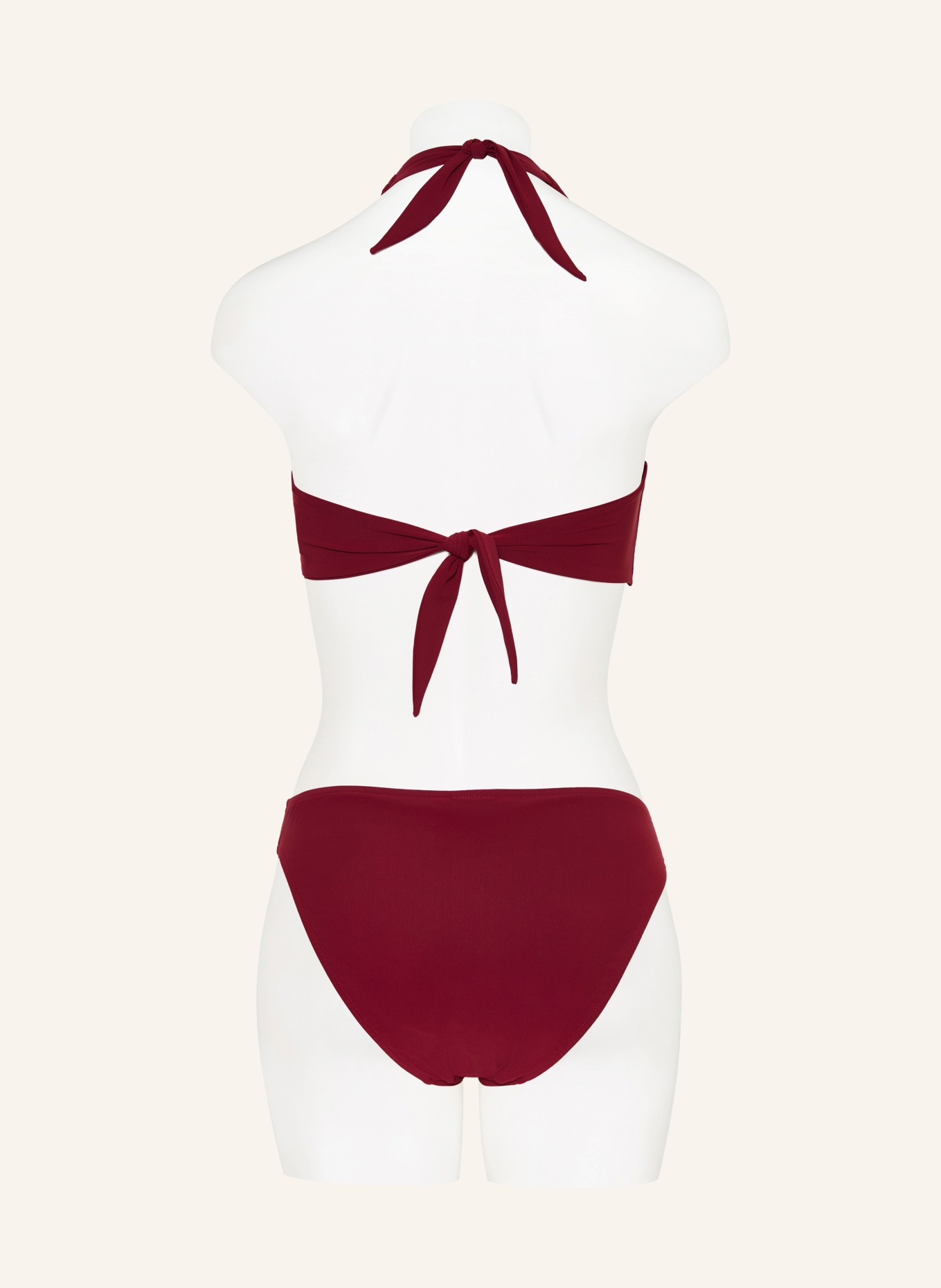 JETS Australia Bikini basique JETSET: ROUGE FONCÉ