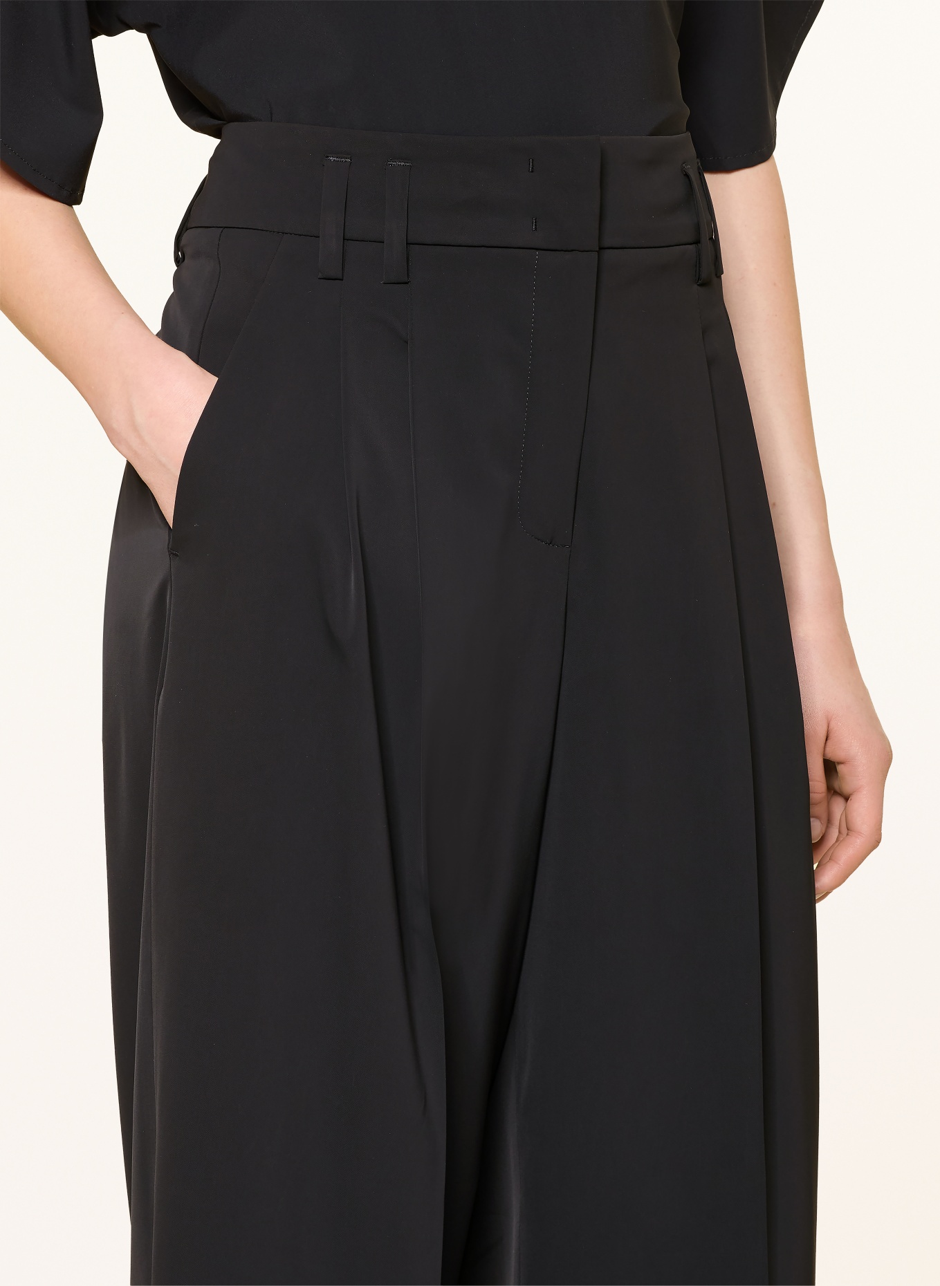 RAFFAELLO ROSSI 7/8-Hose MAYLA: SCHWARZ