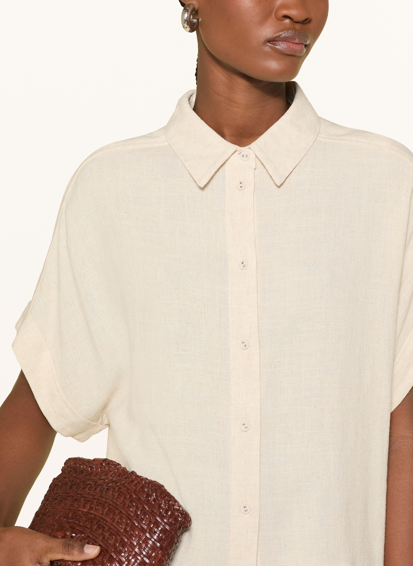 SELECTED Femme košile: KRÉMOVÁ