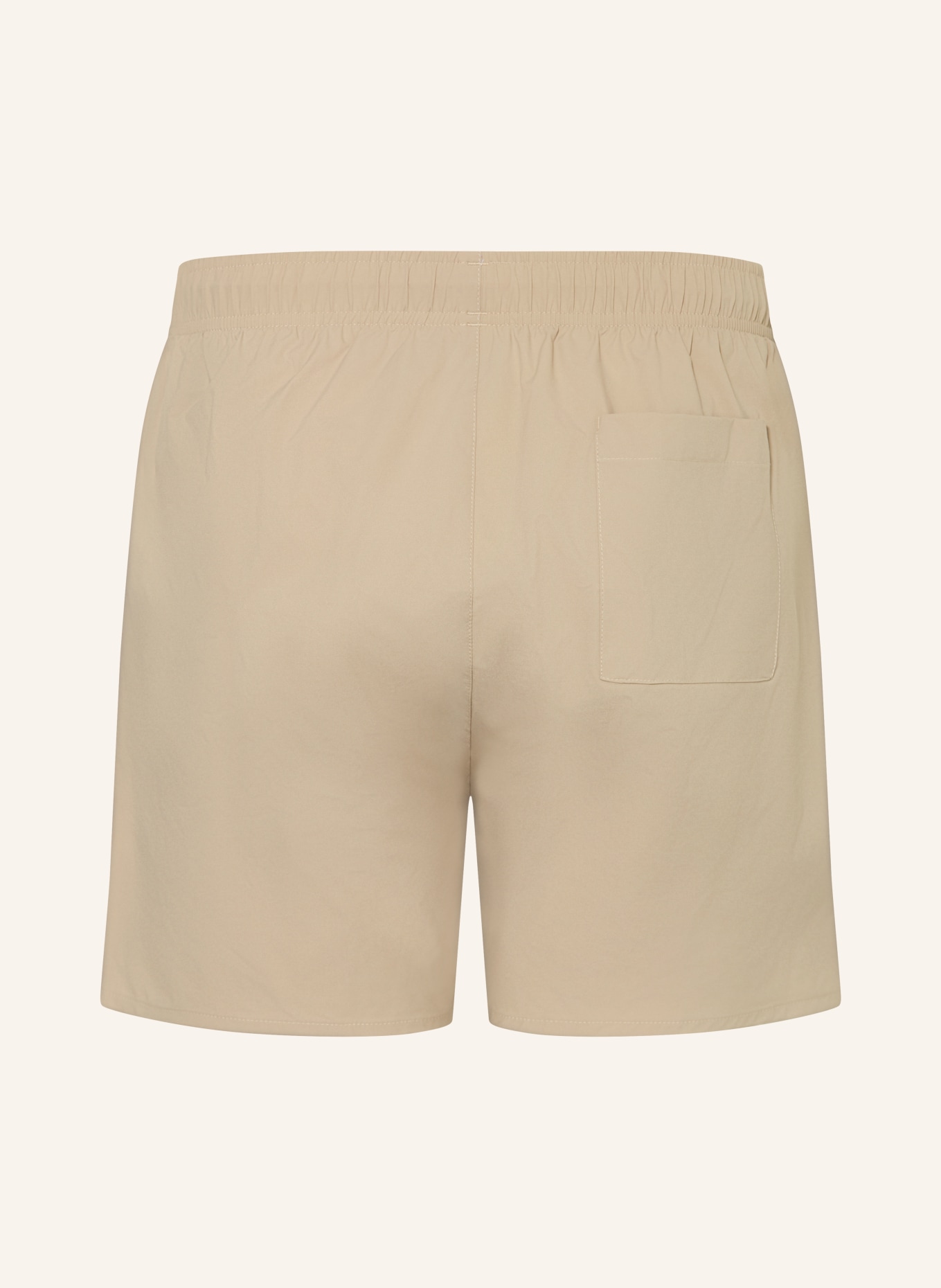 BOSS Swim shorts ICONIC: BEIGE / WHITE / BLACK