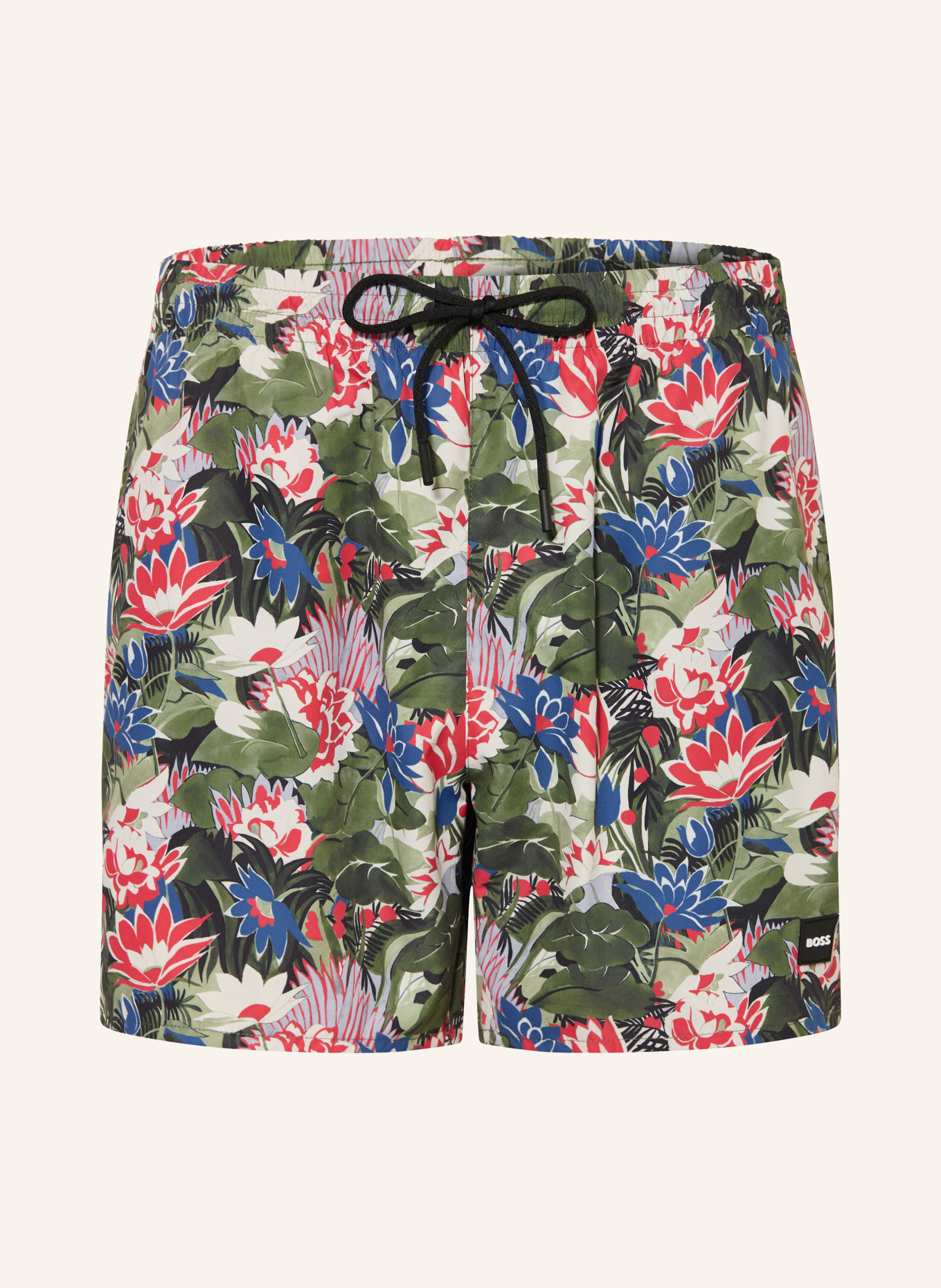 BOSS Swim shorts PIRANHA: KHAKI / RED / BLUE