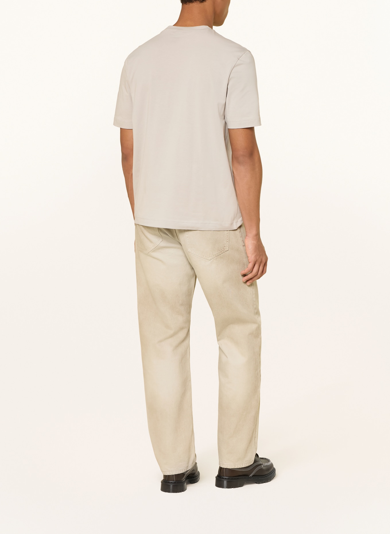 BOSS T-Shirt TCHUP: HELLGRAU