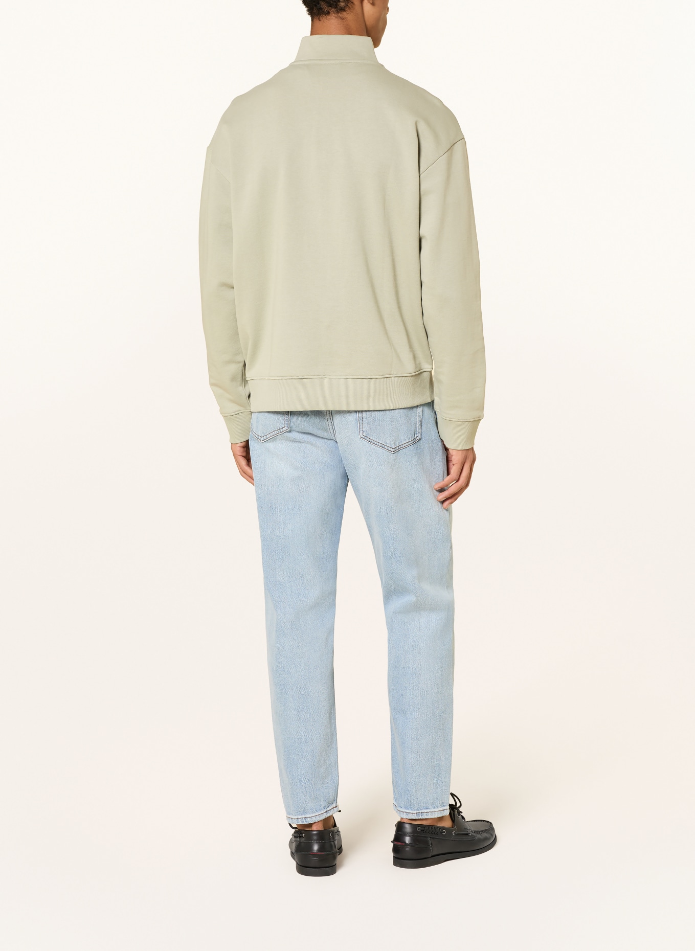 HUGO Pull-over DURTY: VERT CLAIR