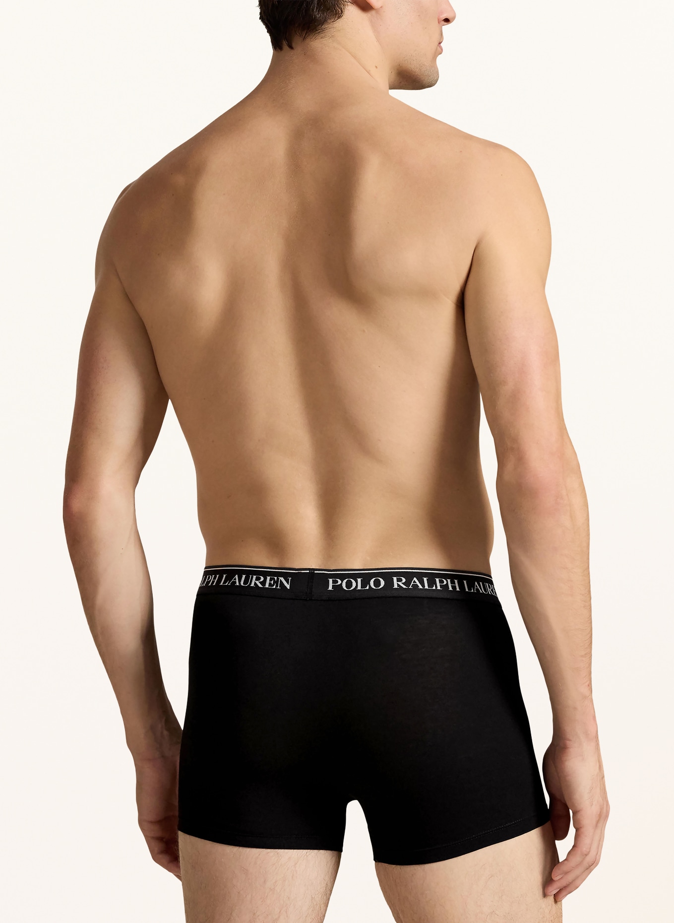 POLO RALPH LAUREN Lot de 5 boxers: NOIR