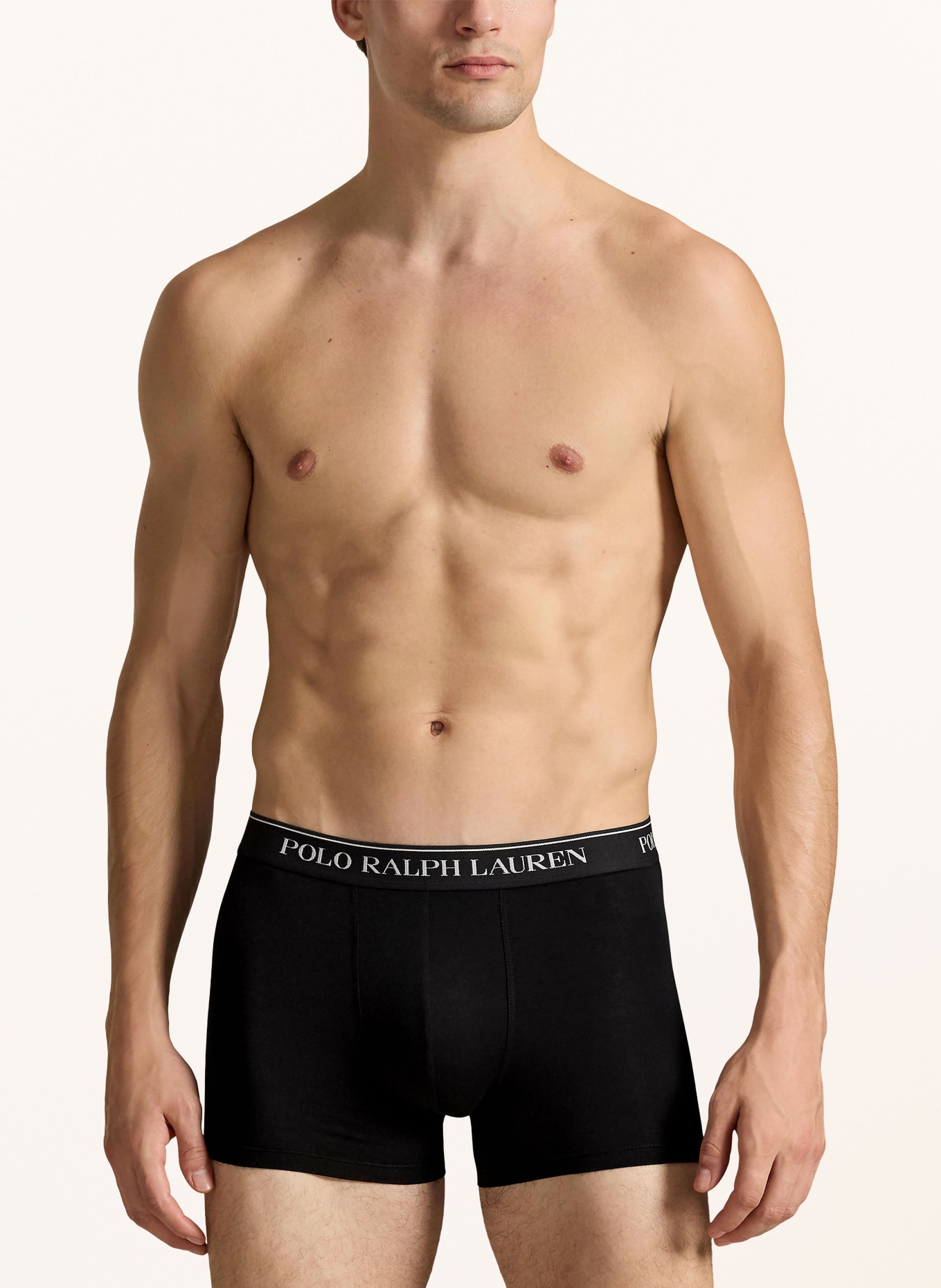 POLO RALPH LAUREN Lot de 5 boxers: NOIR