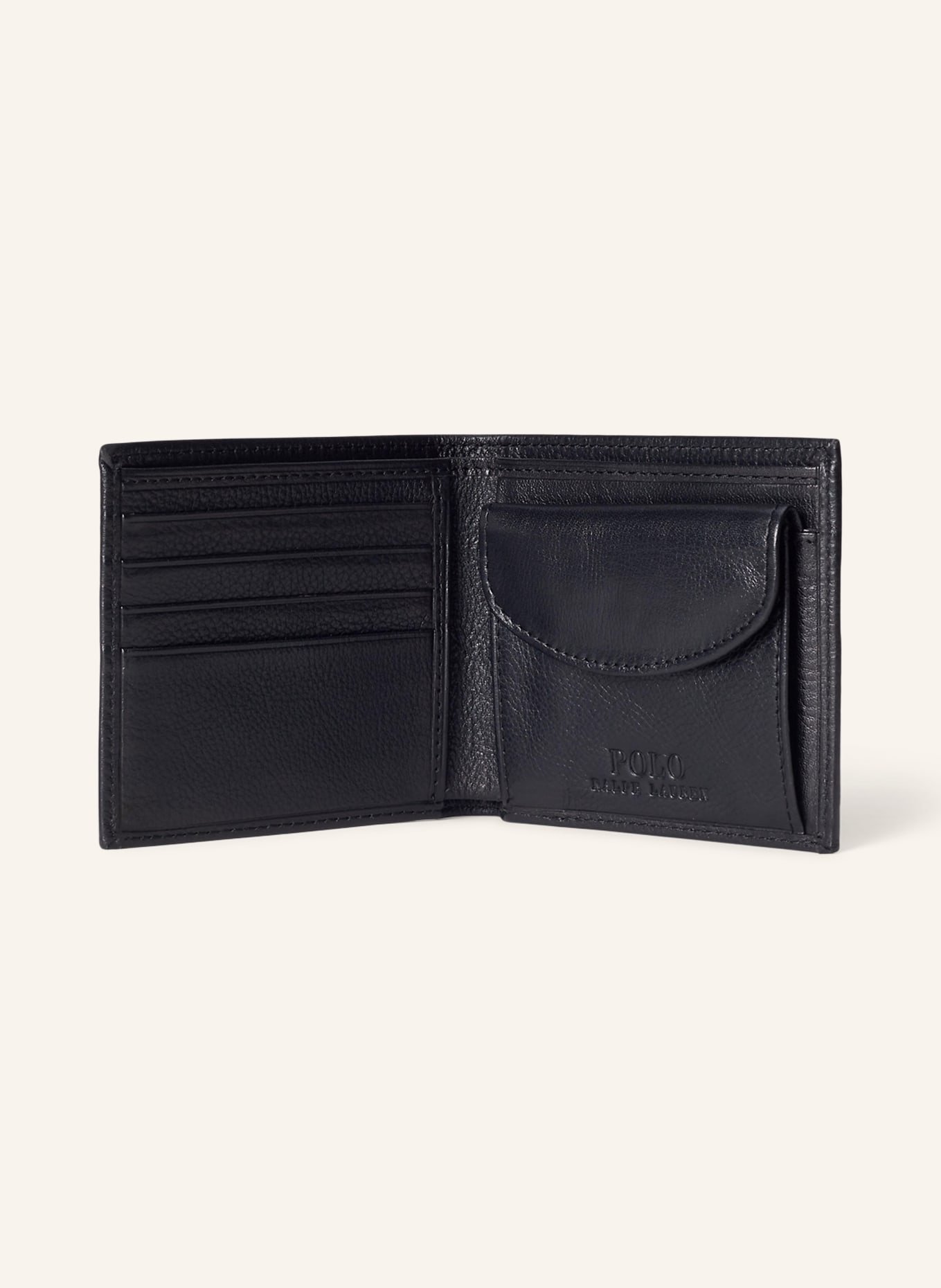 POLO RALPH LAUREN Geldbörse: SCHWARZ