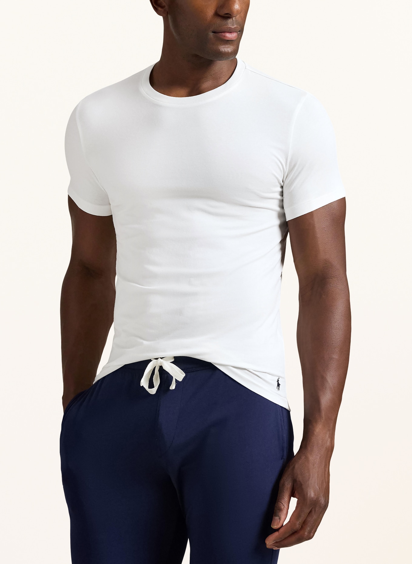 POLO RALPH LAUREN Lot de 2 t-shirts: BLANC