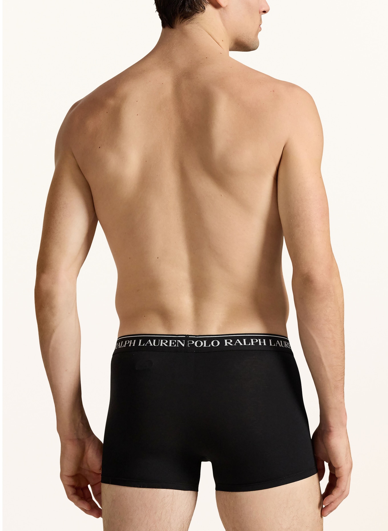 POLO RALPH LAUREN Lot de 3 boxers: NOIR