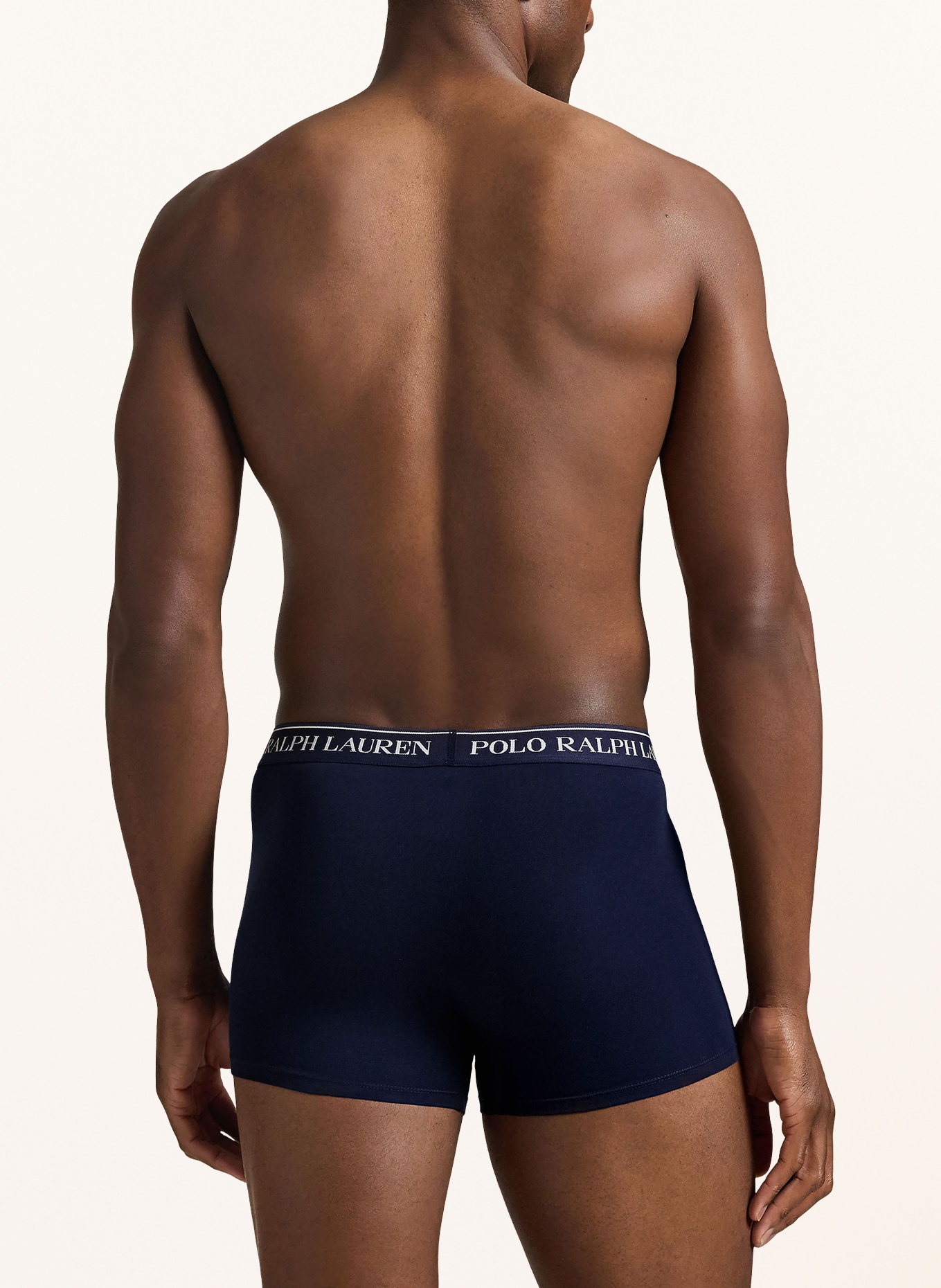 POLO RALPH LAUREN Lot de 3 boxers: BLEU / BLEU FONCÉ