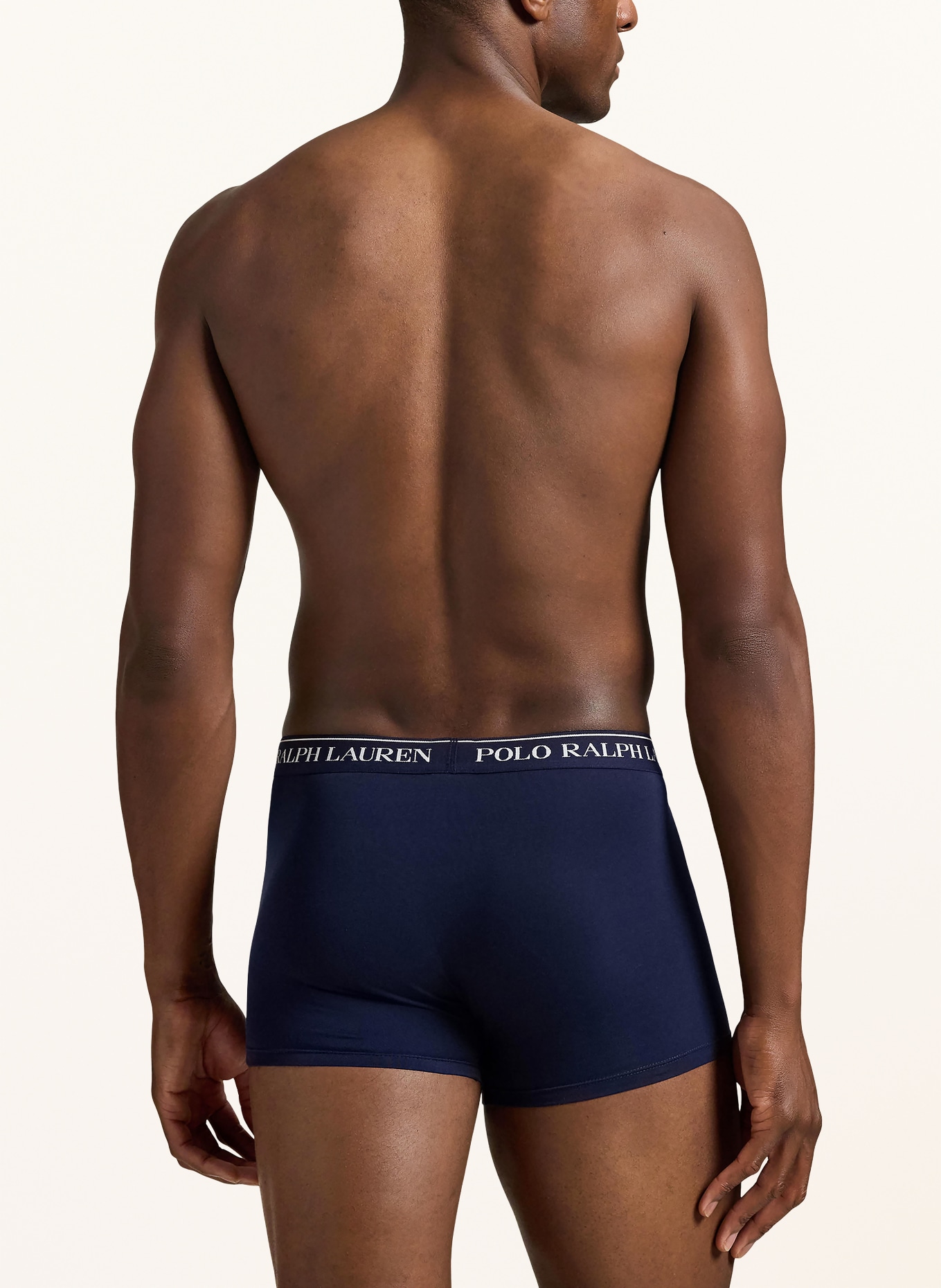 POLO RALPH LAUREN Lot de 3 boxers: BLEU FONCÉ