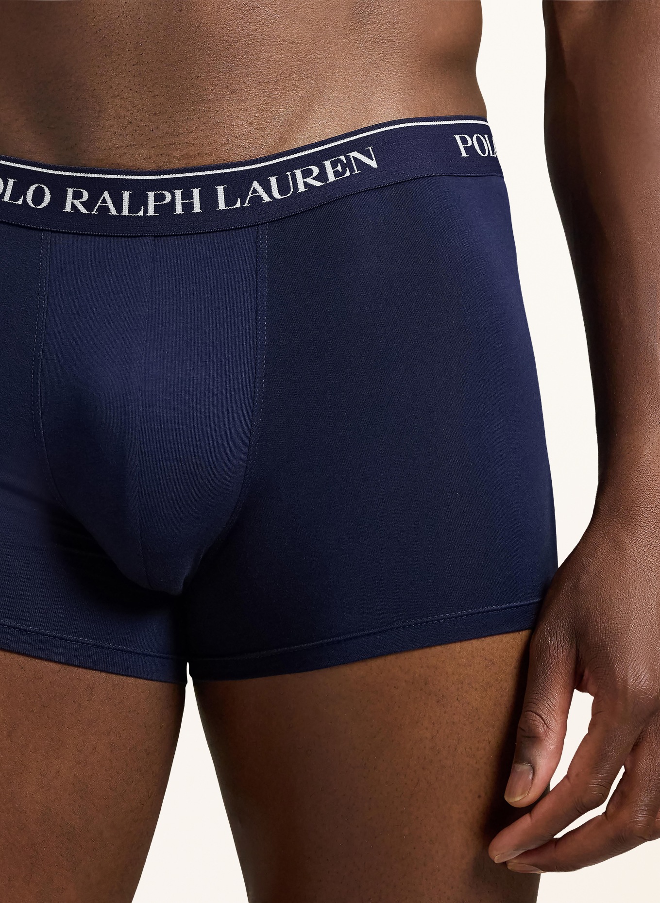 POLO RALPH LAUREN Lot de 3 boxers: BLEU FONCÉ