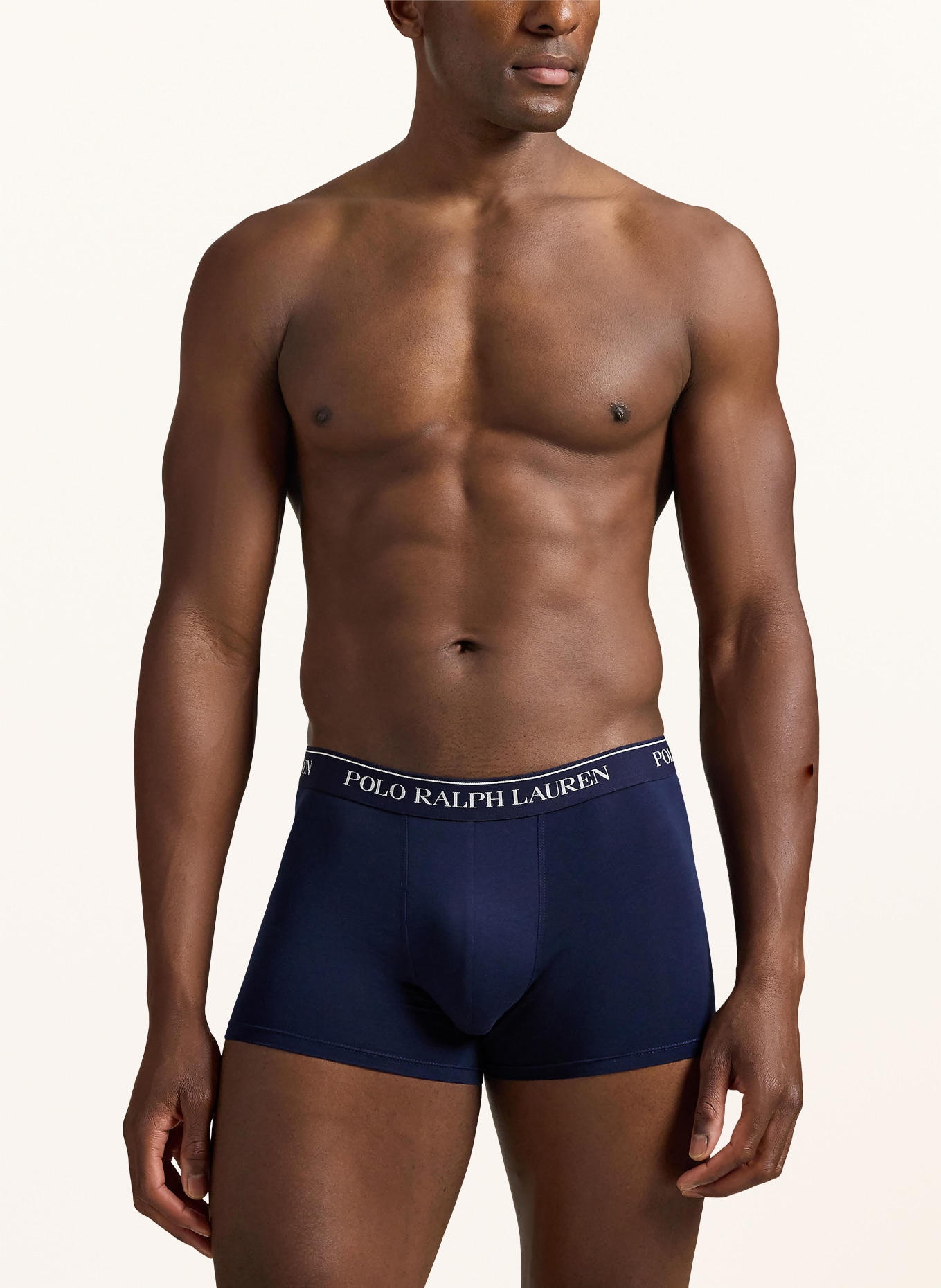 POLO RALPH LAUREN Lot de 3 boxers: BLEU FONCÉ