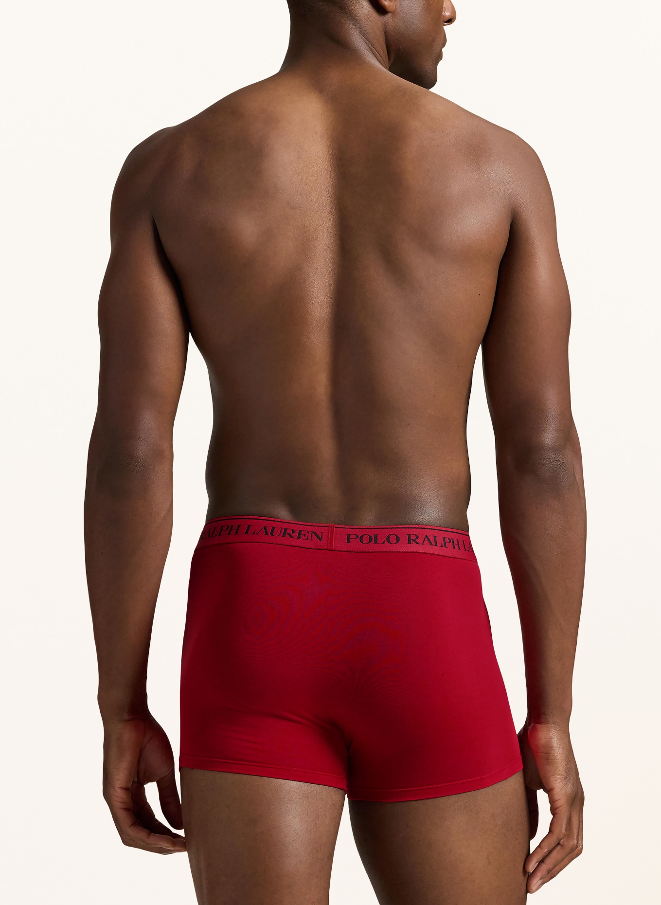 POLO RALPH LAUREN Lot de 3 boxers: BLEU FONCÉ / ROUGE / BLANC