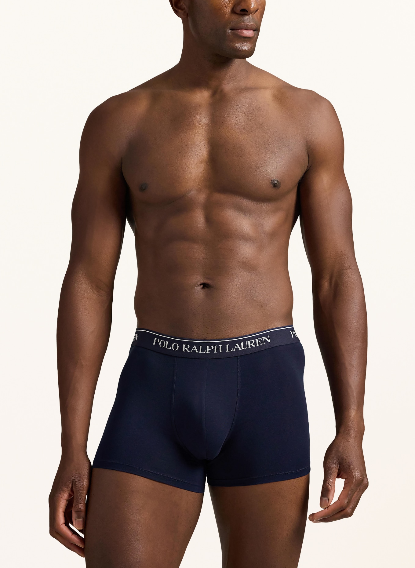 POLO RALPH LAUREN Lot de 3 boxers: BLEU FONCÉ / ROUGE / BLANC