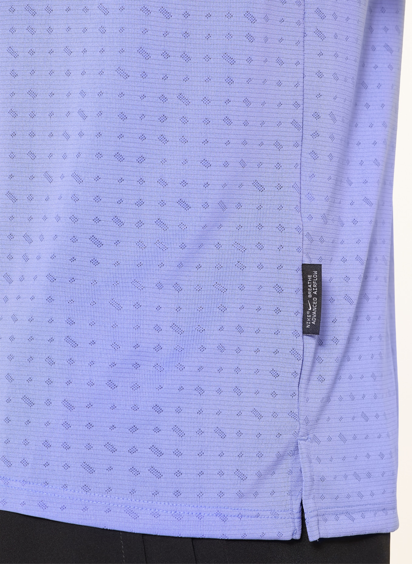 Nike T-shirt de course BREATHE MILER: BLEU CLAIR