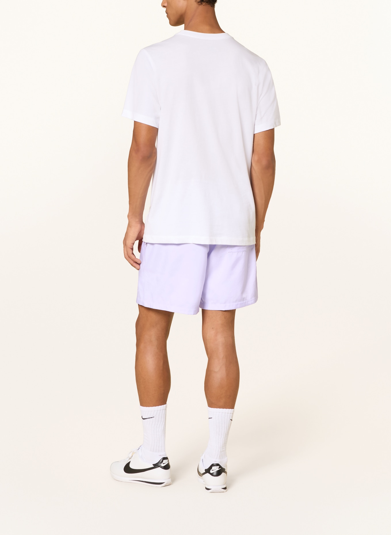 Nike Korte broek CLUB FLOW: LICHTPAARS