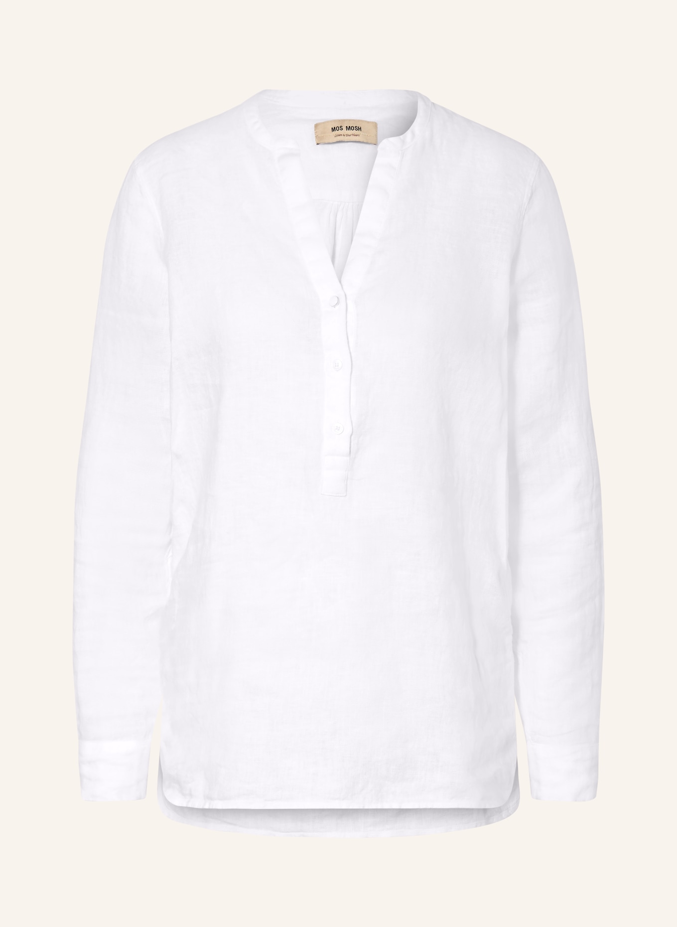 MOS MOSH Leinentunika MMDANNA: WEISS