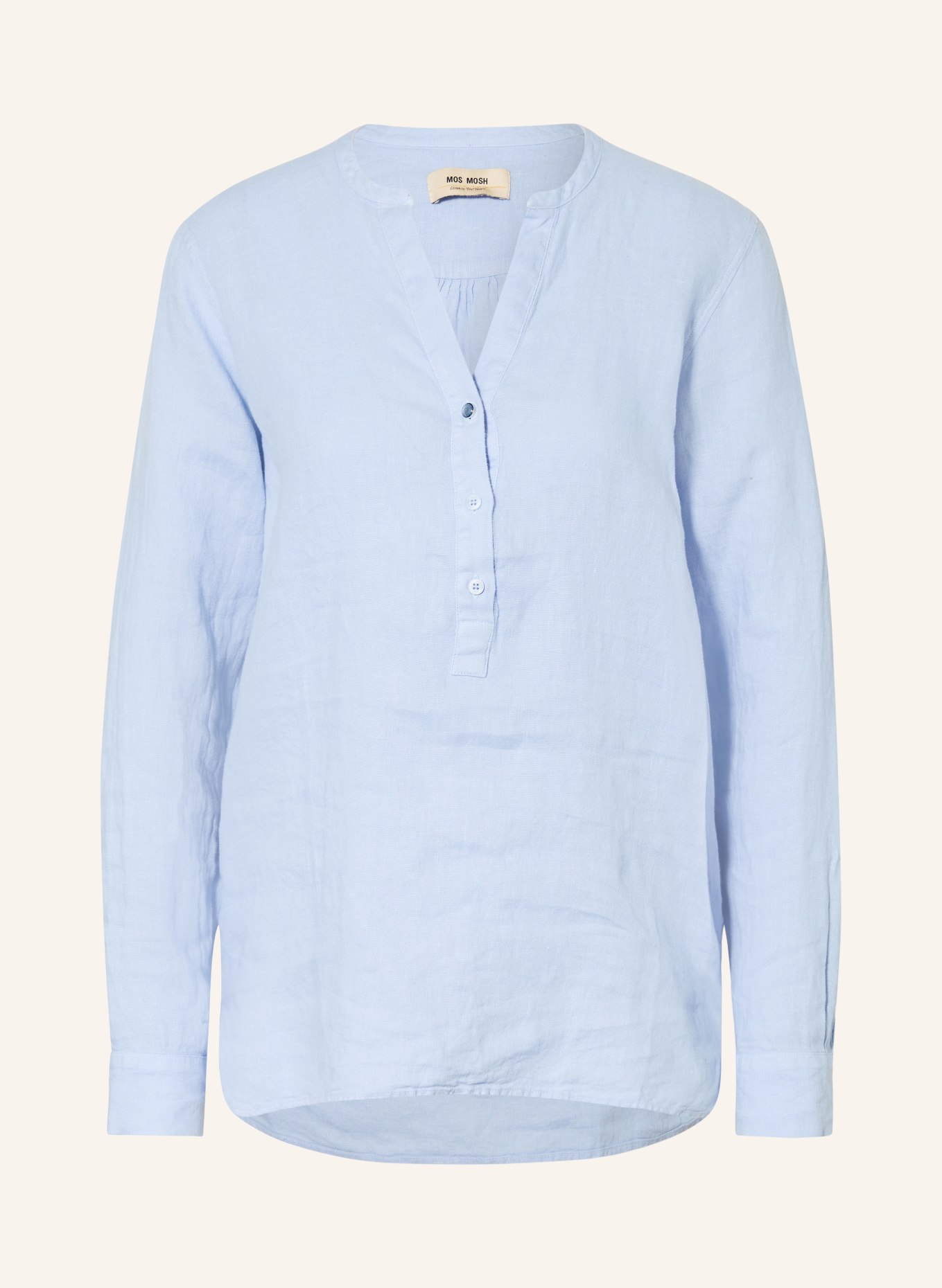 MOS MOSH Tunique en lin MMDANNA: BLEU CLAIR