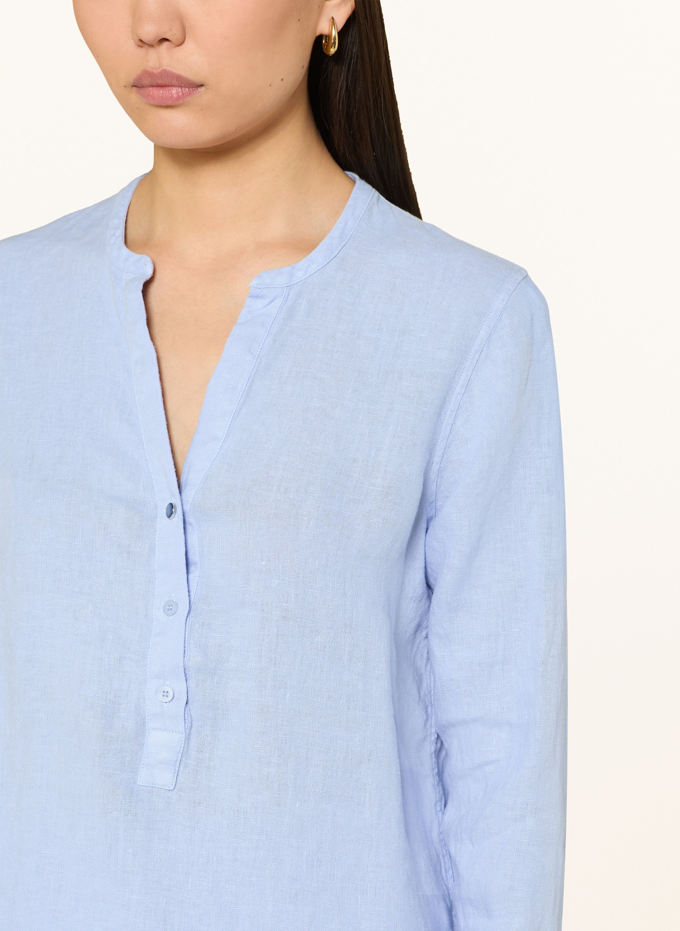 MOS MOSH Tunique en lin MMDANNA: BLEU CLAIR