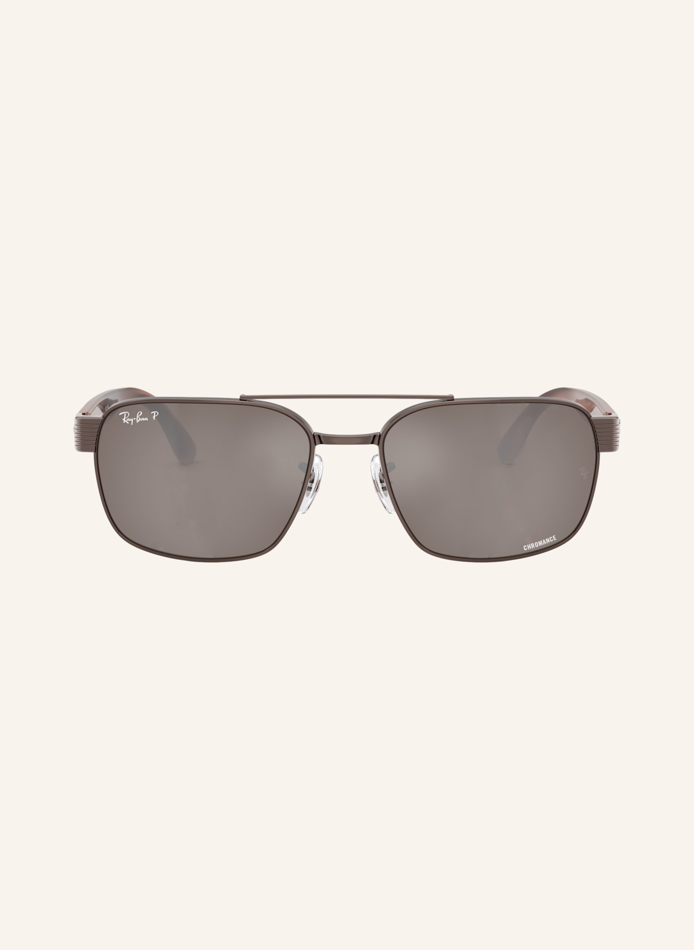 Ray-Ban Zonnebril RB3751CH: BRUIN/ BRUIN GEPOLARISEERD
