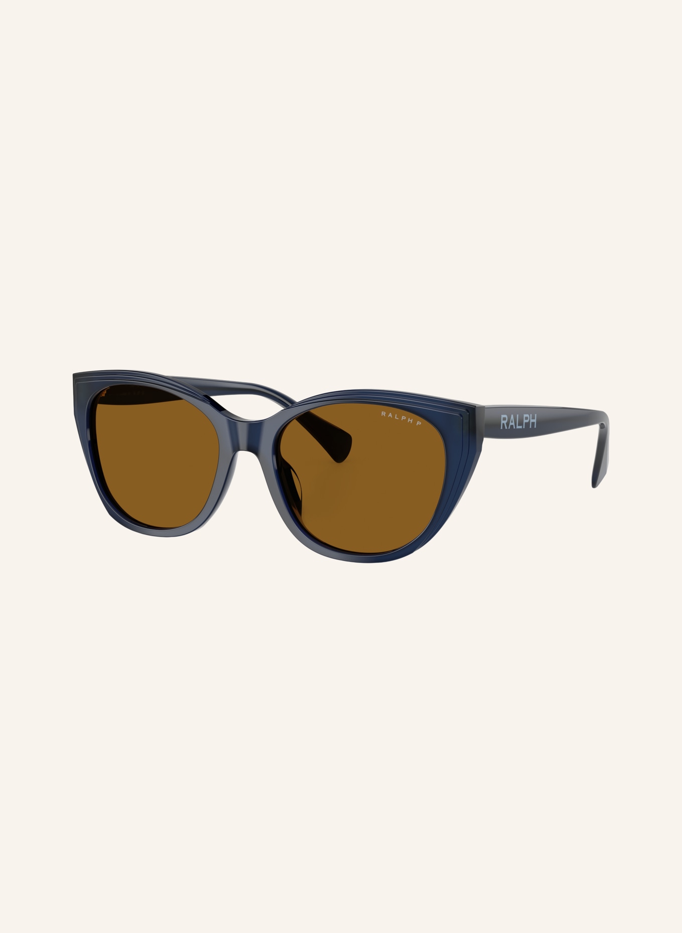 RALPH Sunglasses RA5324U: DARK BLUE/BROWN POLARIZED