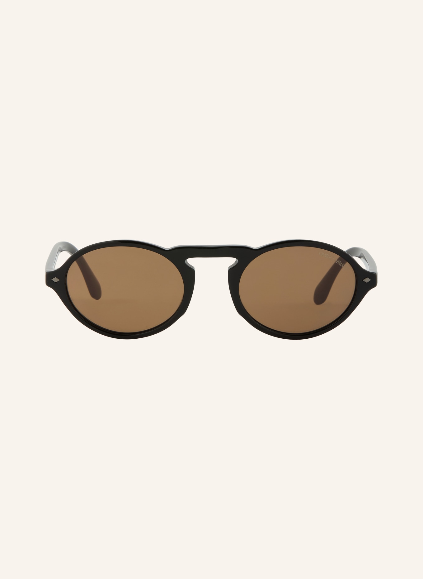 GIORGIO ARMANI Sonnenbrille AR8219U: SCHWARZ/ DUNKELBRAUN