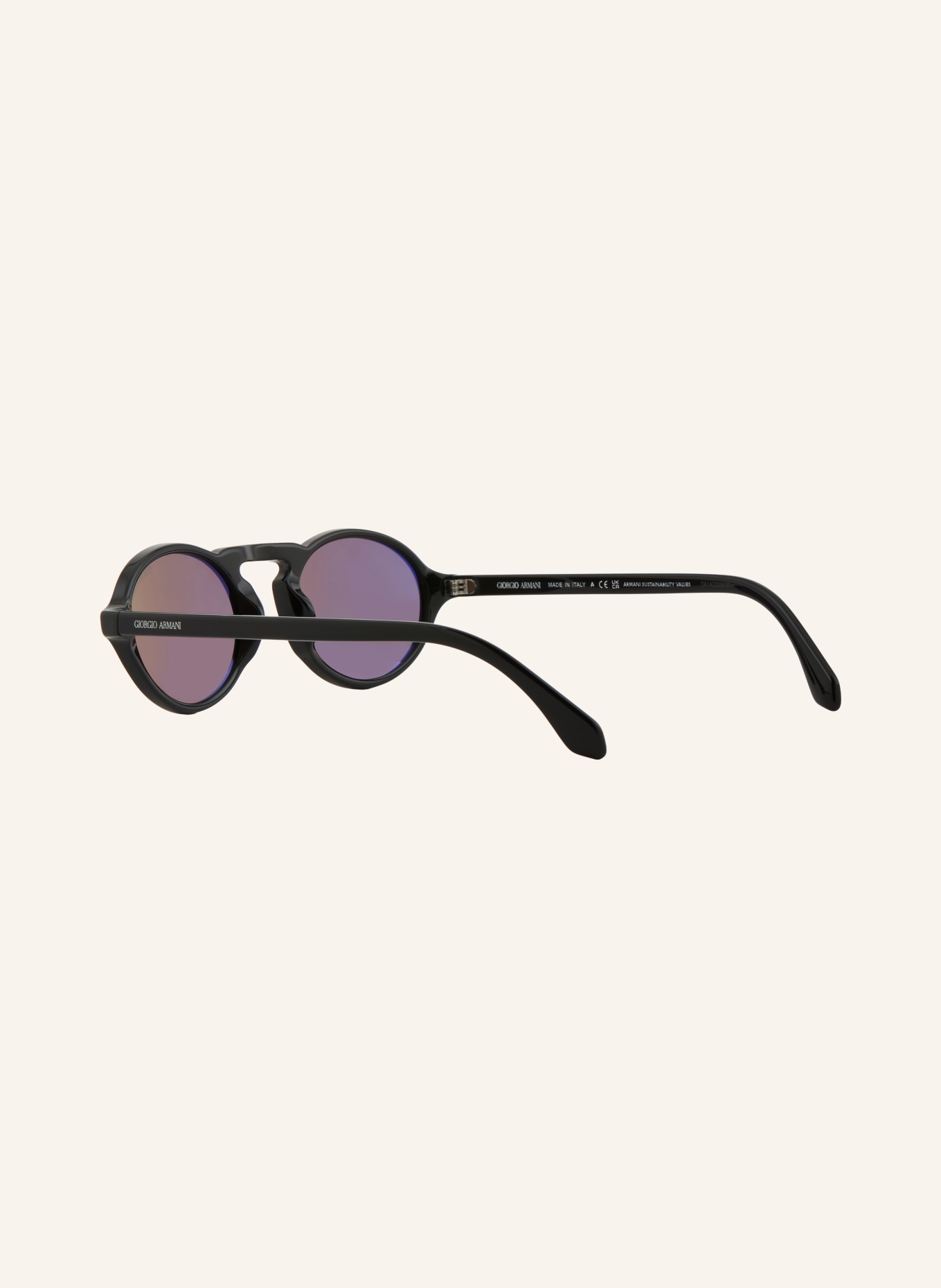 GIORGIO ARMANI Sonnenbrille AR8219U: SCHWARZ/ DUNKELBRAUN