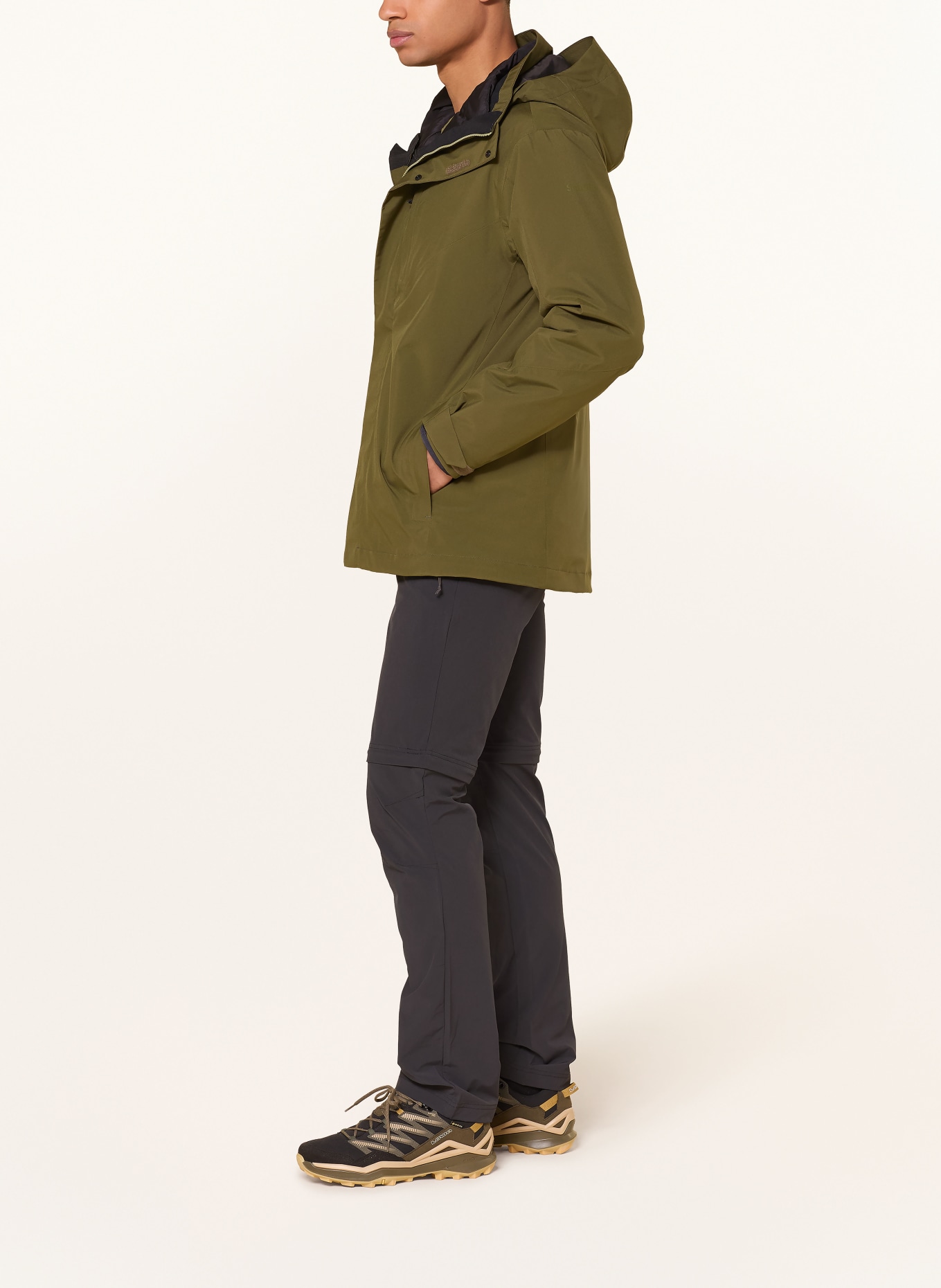 Schöffel 2-in-1 jacket TAMINA: KHAKI