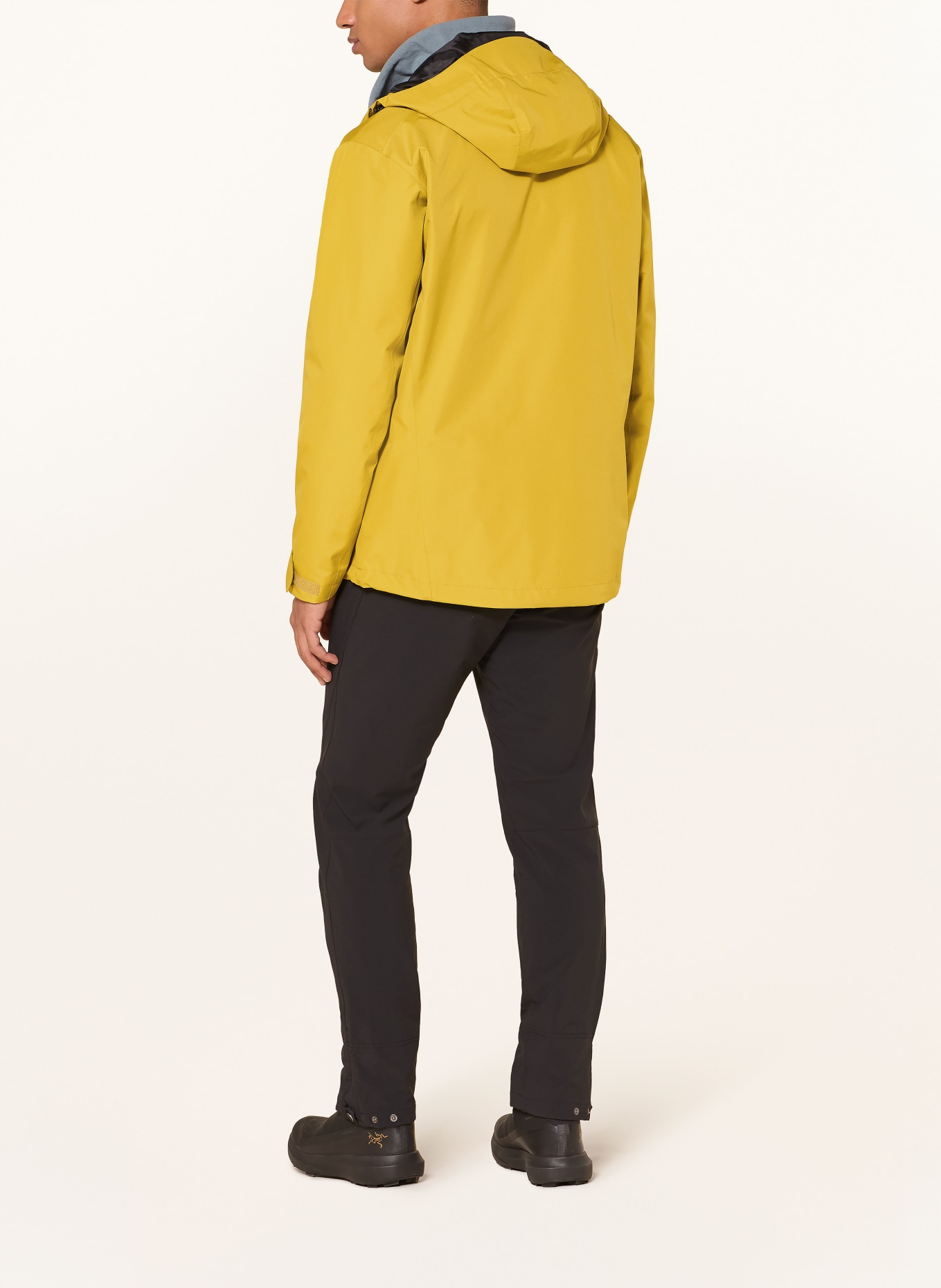 Schöffel 3-in-1-Jacke OKERE: DUNKELGELB / HELLBLAU