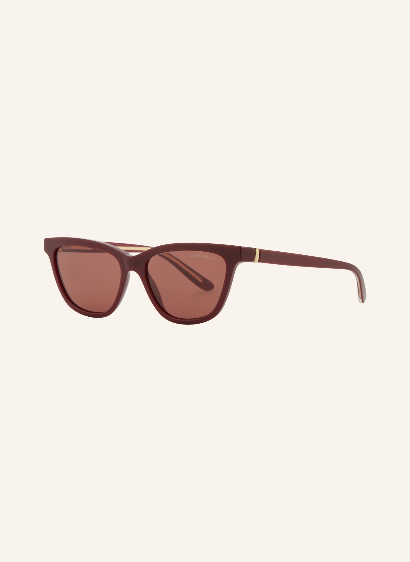GIORGIO ARMANI Sonnenbrille AR8221: DUNKELROT/ ROT