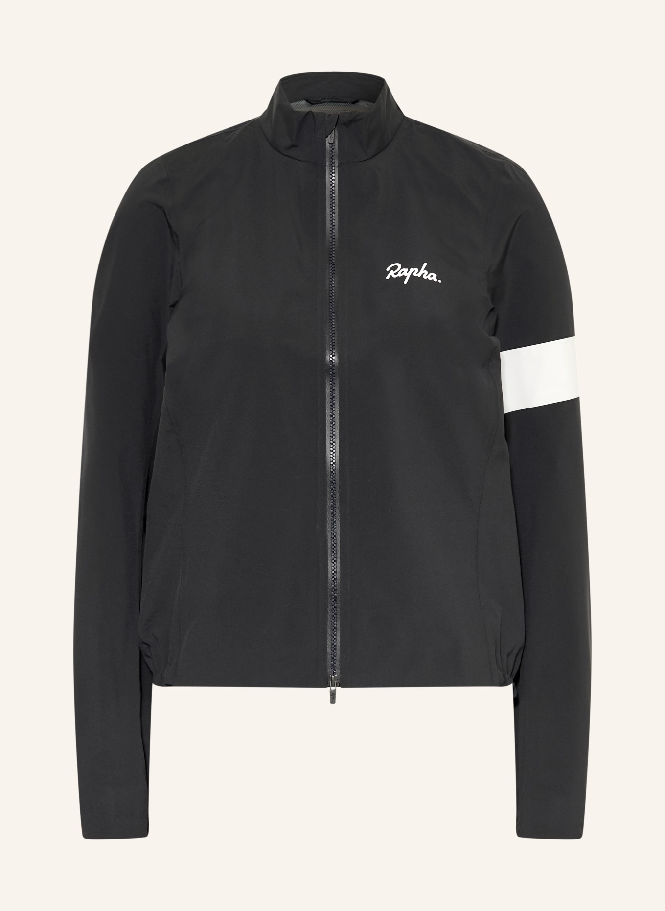 Rapha Radjacke CORE RAIN III: SCHWARZ / WEISS