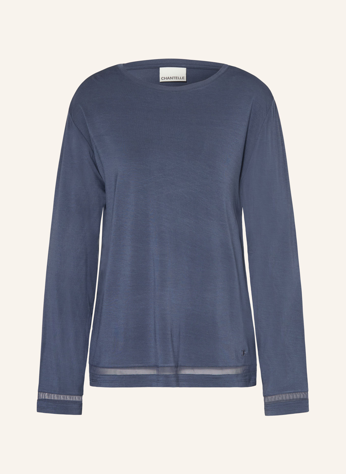 CHANTELLE Slaapshirt JOE: DONKERBLAUW