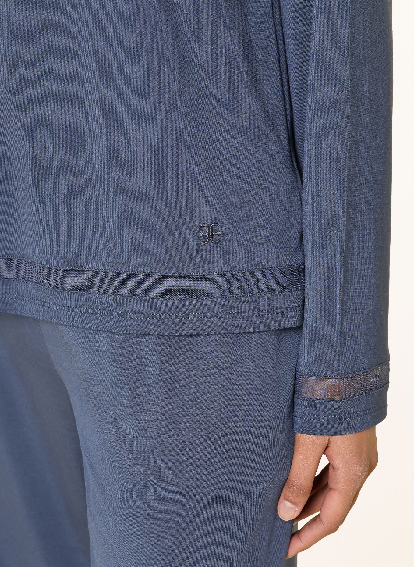 CHANTELLE Slaapshirt JOE: DONKERBLAUW